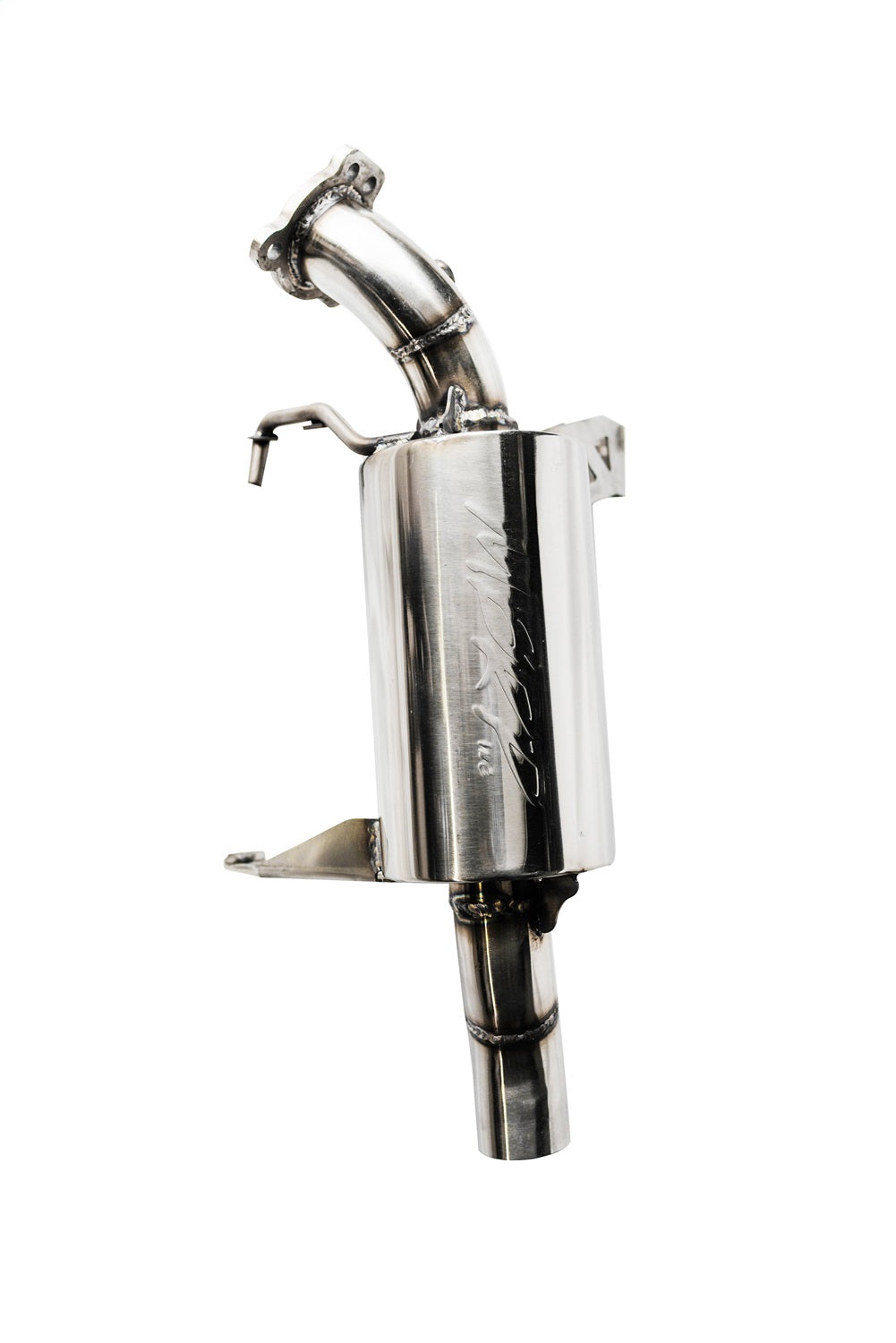 MBRP Exhaust 3331008 Snowmobile Race Exhaust; 4 in. Dia.; 304 Stainless Steel; MBRP Exhaust 3331008