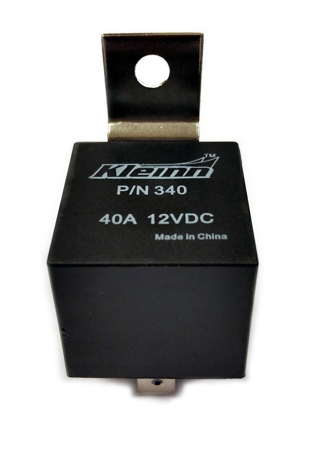 Kleinn Automotive Air Horns 340 SPDT Relay; Sealed; 40 Amp; 5 Post Connections; Single Pole Double Throw; Black; Kleinn Automotive Air Horns 340
