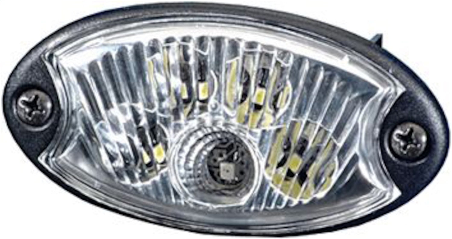 Hella 343570011 LAMP INT 3570 MINIOVAL G WHT RED 12V Hella 343570011