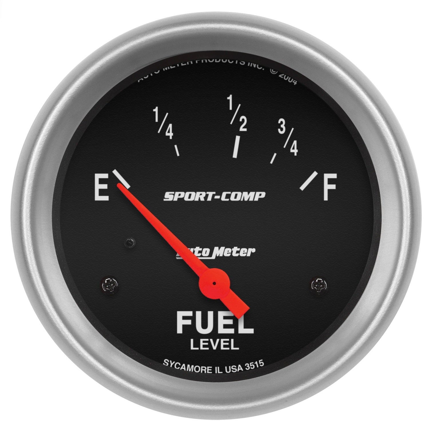 AutoMeter 3515 GAUGE; FUEL LEVEL; 2 5/8in.; 73OE TO 10OF; ELEC; SPORT-COMP AutoMeter 3515