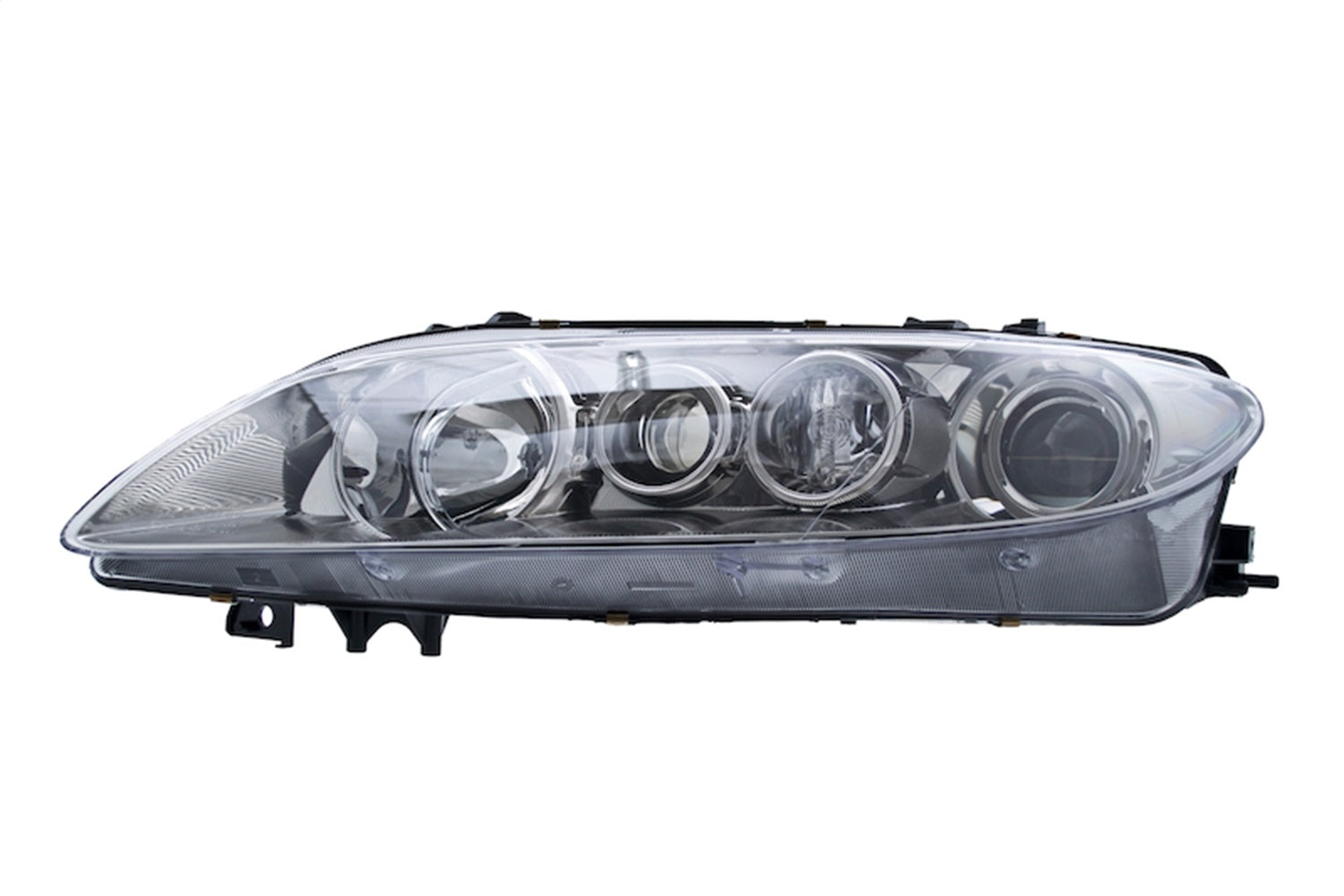 Hella 354454011 LH Halogen Headlamp For Mazda 6 w/o Fog 2003- Hella 354454011