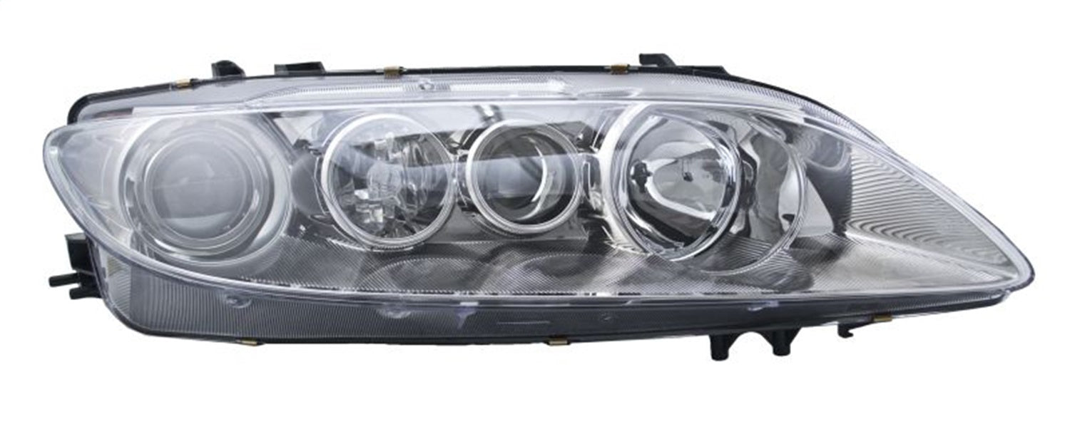 Hella 354454041 RH Halogen Headlamp For Mazda 6 w/Fog 03- Hella 354454041