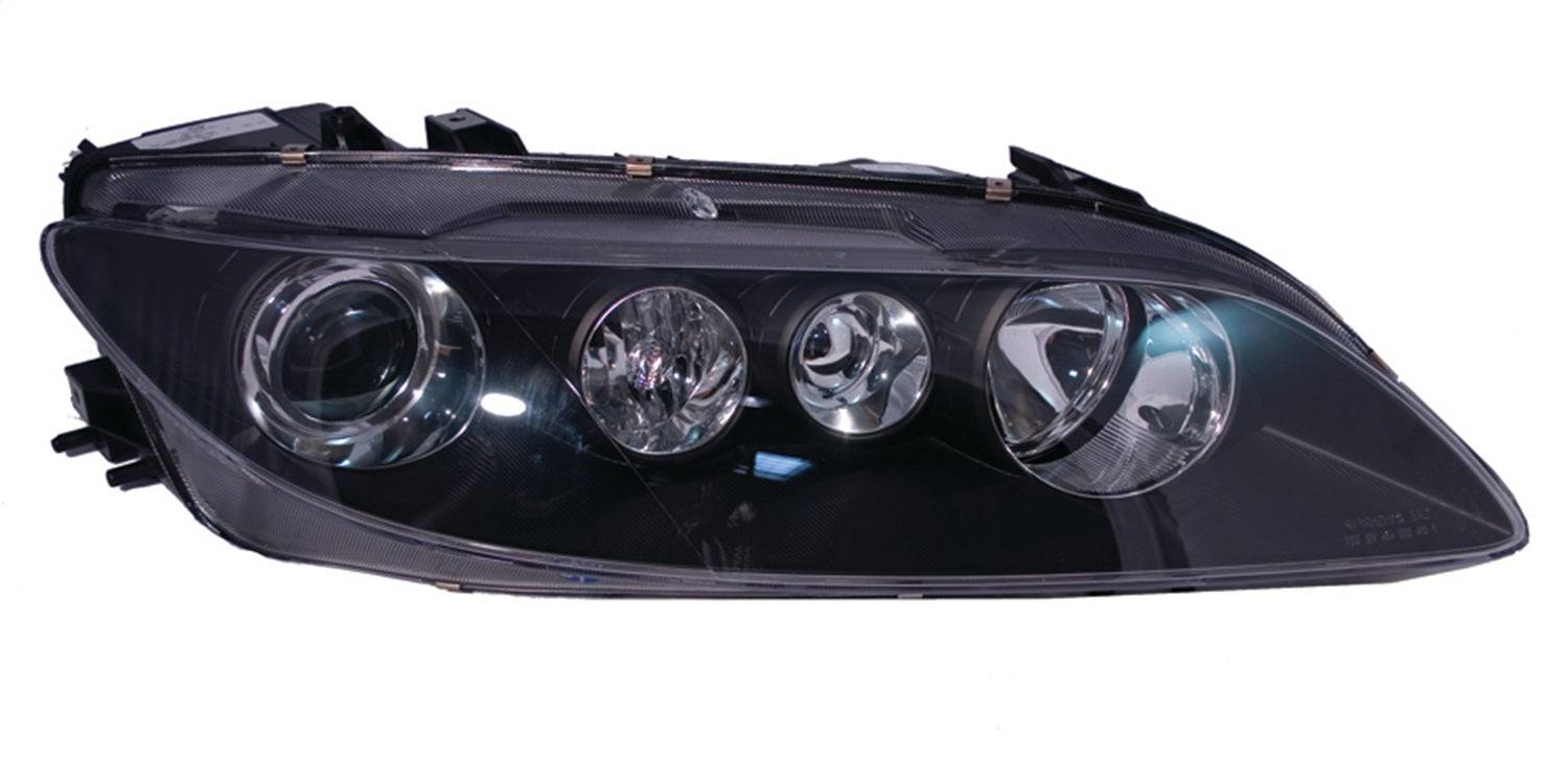 Hella 354455021 RH Xenon Headlamp For Mazda 6 w/Fog/Aluminum Turn Signal 2006 Hella 354455021