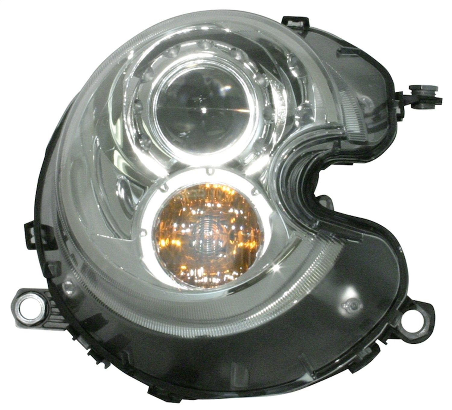 Hella 354477321 HLMP BI-XEN RH MINI W/AUTO ADJ W/WHITE Hella 354477321