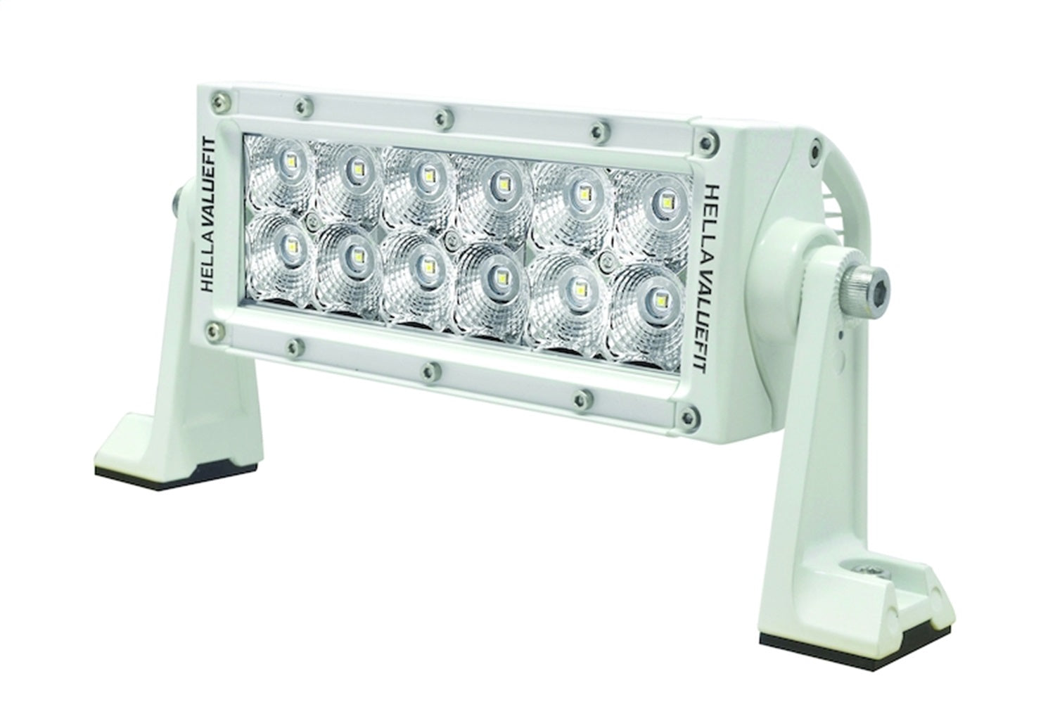 Hella 357208011 HVF LGHT BR SPRT 12LED/8in. OFF RD FLD WHT Hella 357208011