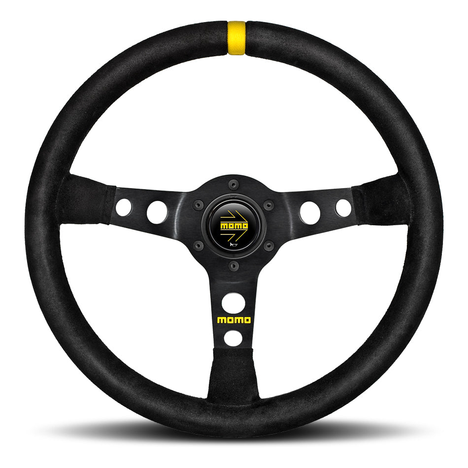 MOMO Tuning & Safety R1905/35S MOD 07 Steering Wheel Black Suede MOMO Tuning & Safety R1905/35S