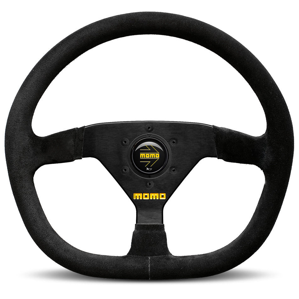 MOMO Tuning & Safety R1988/35S MOD 88 Steering Wheel Black Suede MOMO Tuning & Safety R1988/35S