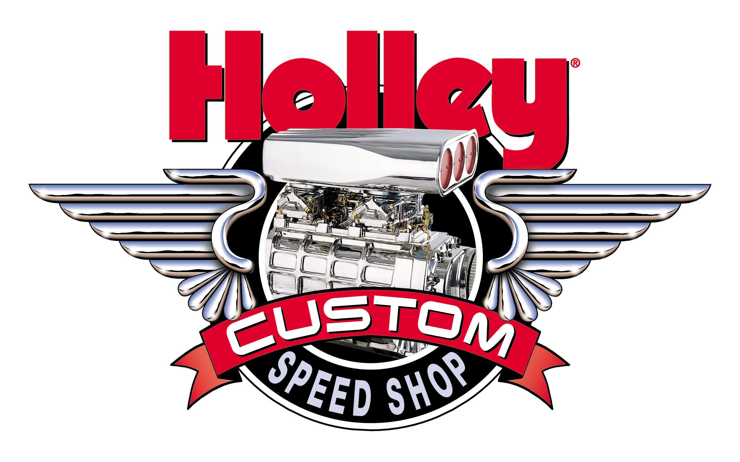 Holley 36-279 Decal; Holley Sport Compact; Large; Holley 36-279