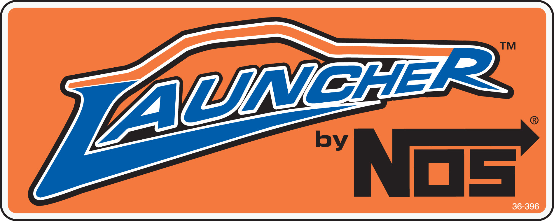 NOS/Nitrous Oxide System 36-396 Contingency NOS Launcher; NOS Launcher Decal; NOS/Nitrous Oxide System 36-396