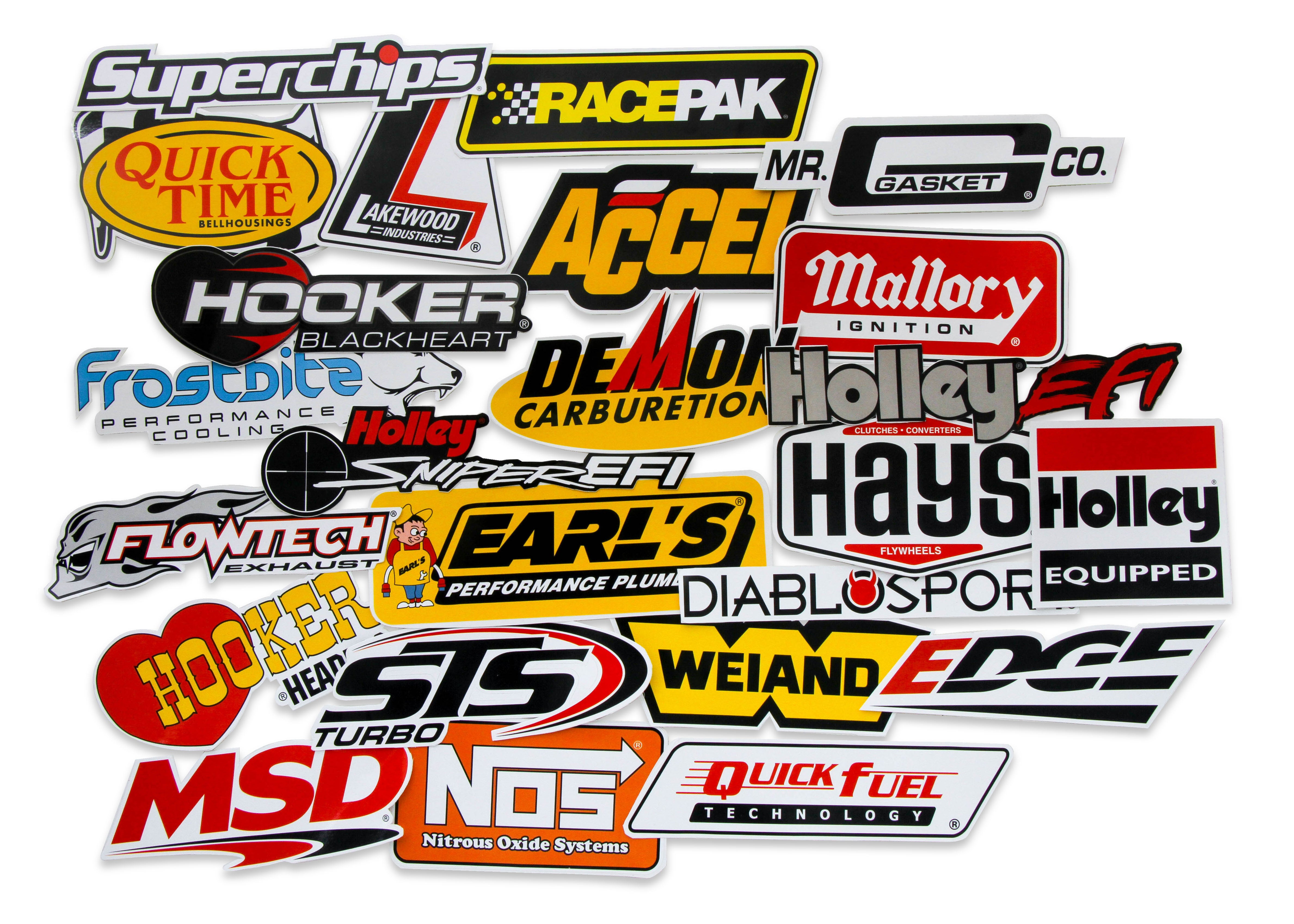Holley 36-462 Go Fast Sticker Pack Holley 36-462