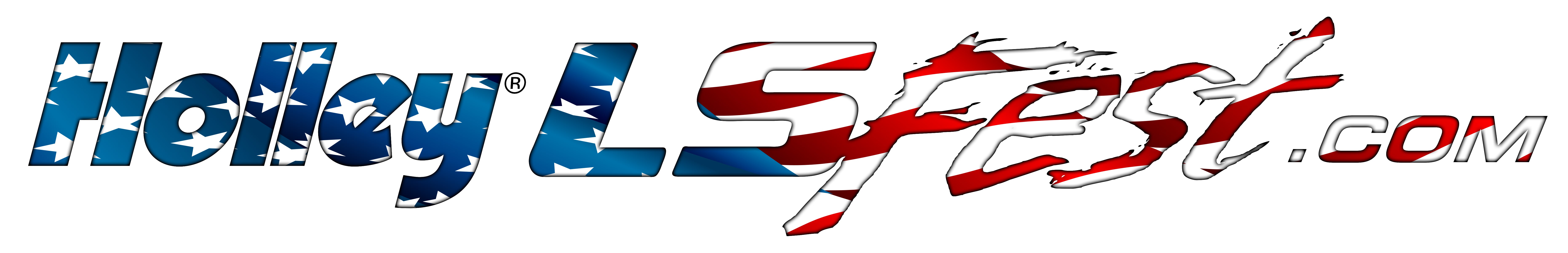 Red, White & Blue Festive LS Fest Windshield Decal