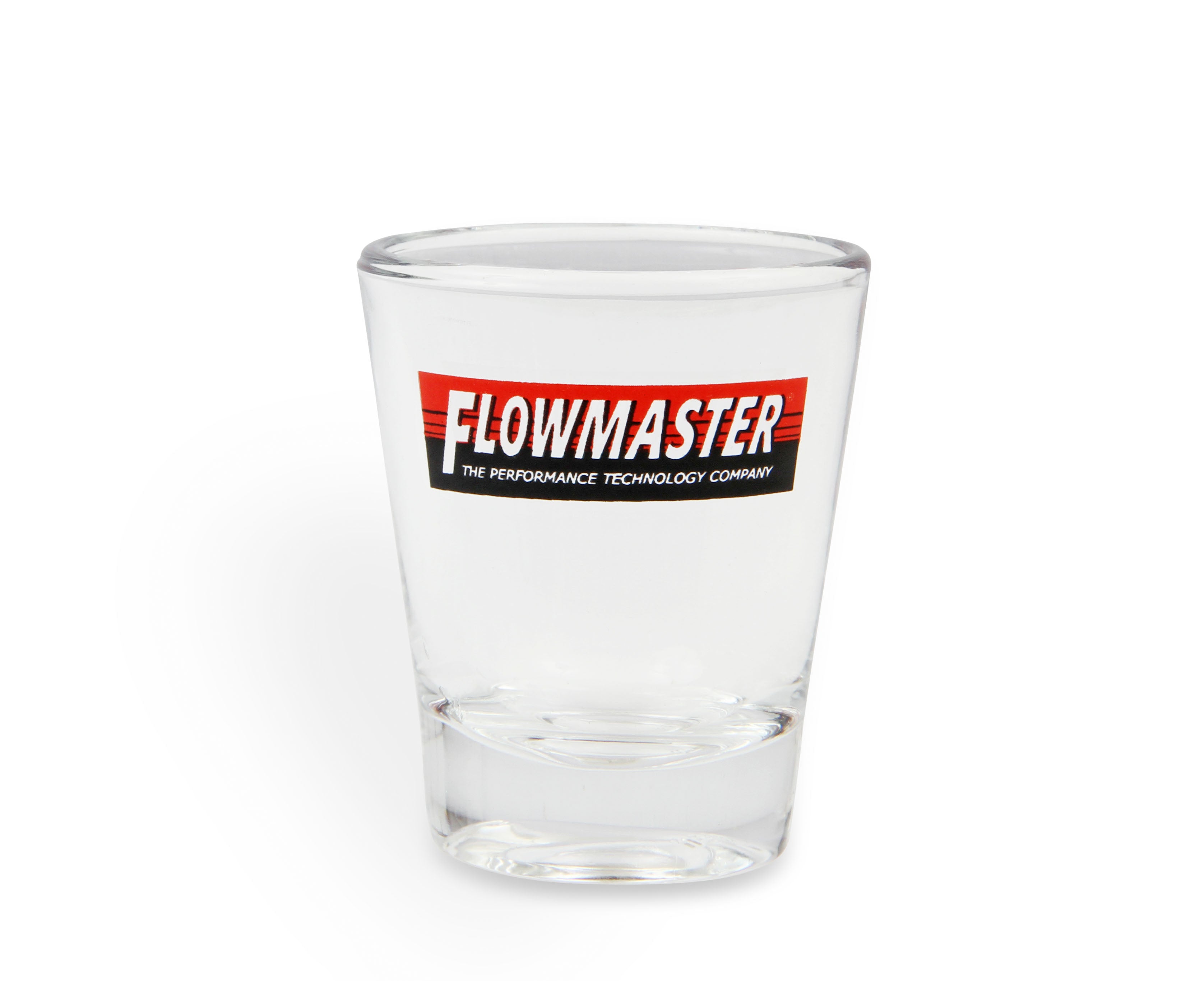 Flowmaster Logo 2oz. shot glass (Sold Individually)