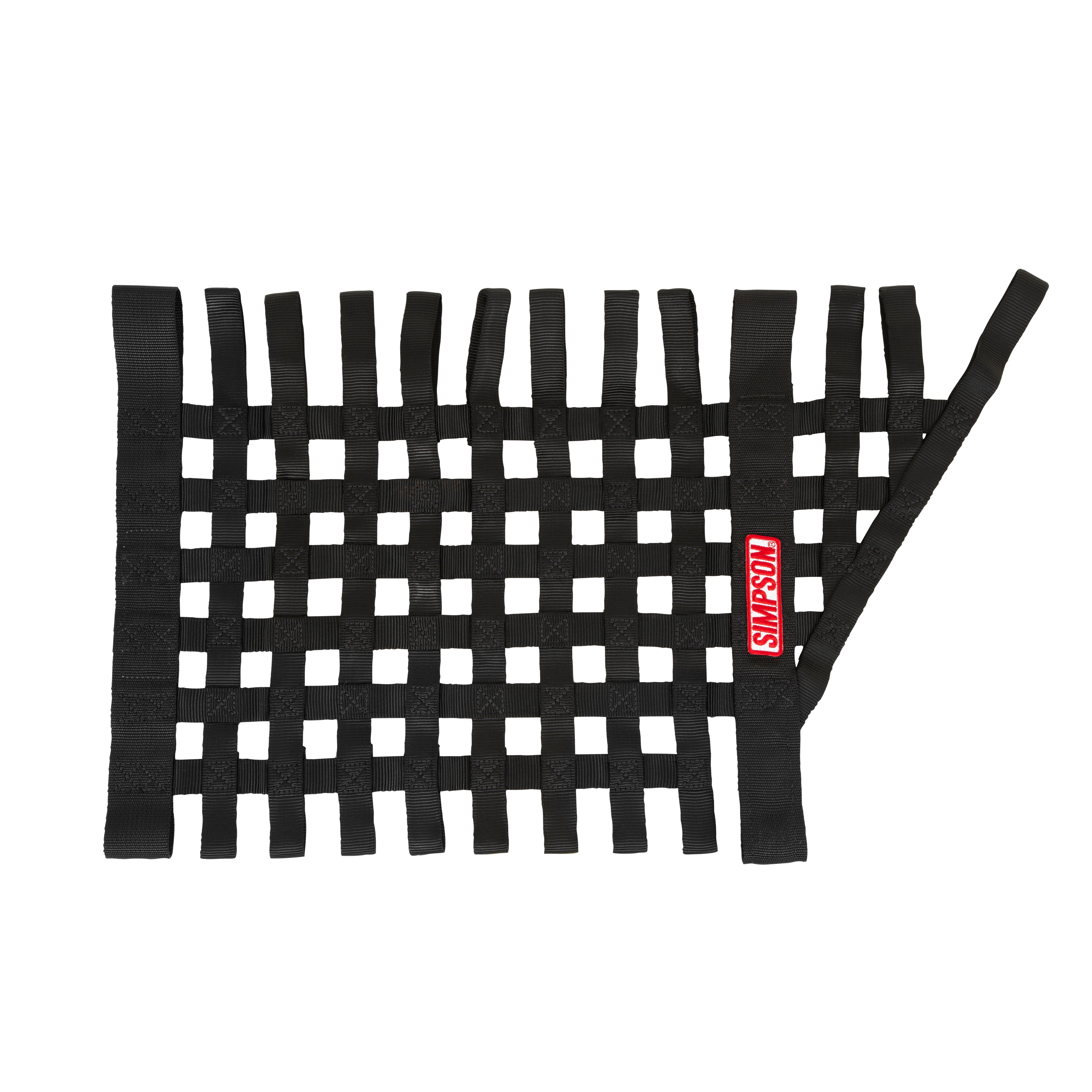 Simpson Safety 36004BK Simpson Racing Standard Stock Car Window Net Simpson Safety 36004BK