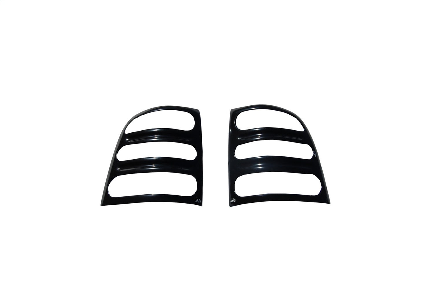Auto Ventshade (AVS) 36038 Slots™ Taillight Covers; 2 pc.; Black/Primed; Horizontal Slot; Auto Ventshade (AVS) 36038