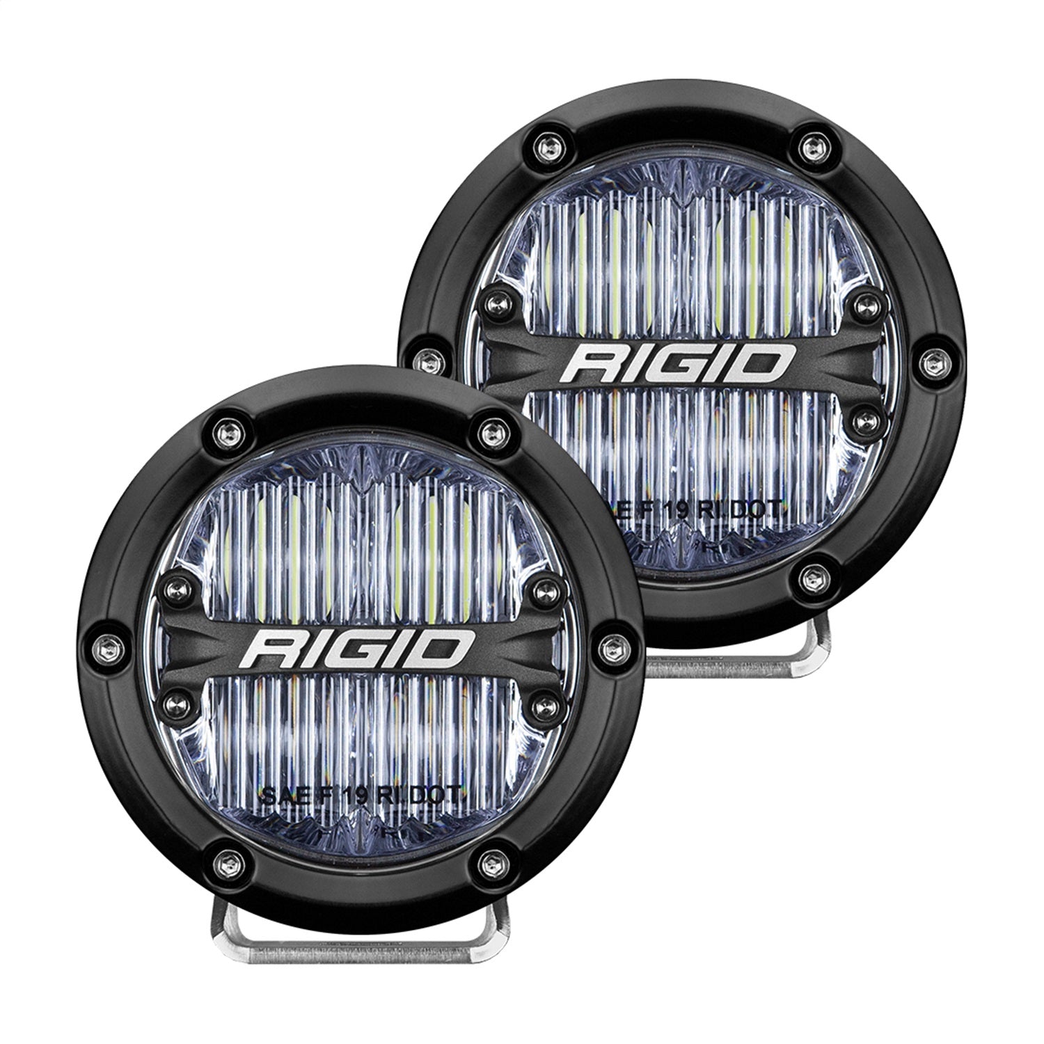 RIGID Industries 36110 360-SERIES 4 INCH SAE J583 FOG LIGHT WHITE PAIR RIGID Industries 36110
