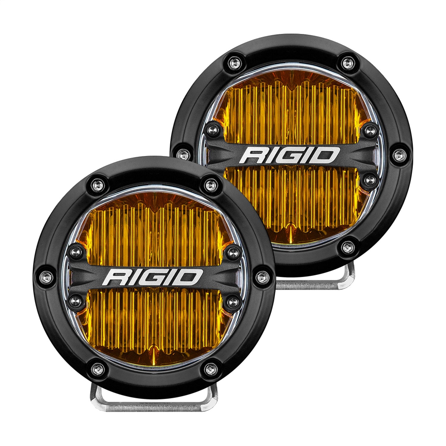 RIGID Industries 36111 360-SERIES 4 INCH SAE J583 FOG LIGHT SELECTIVE YELLOW PAIR RIGID Industries 36111