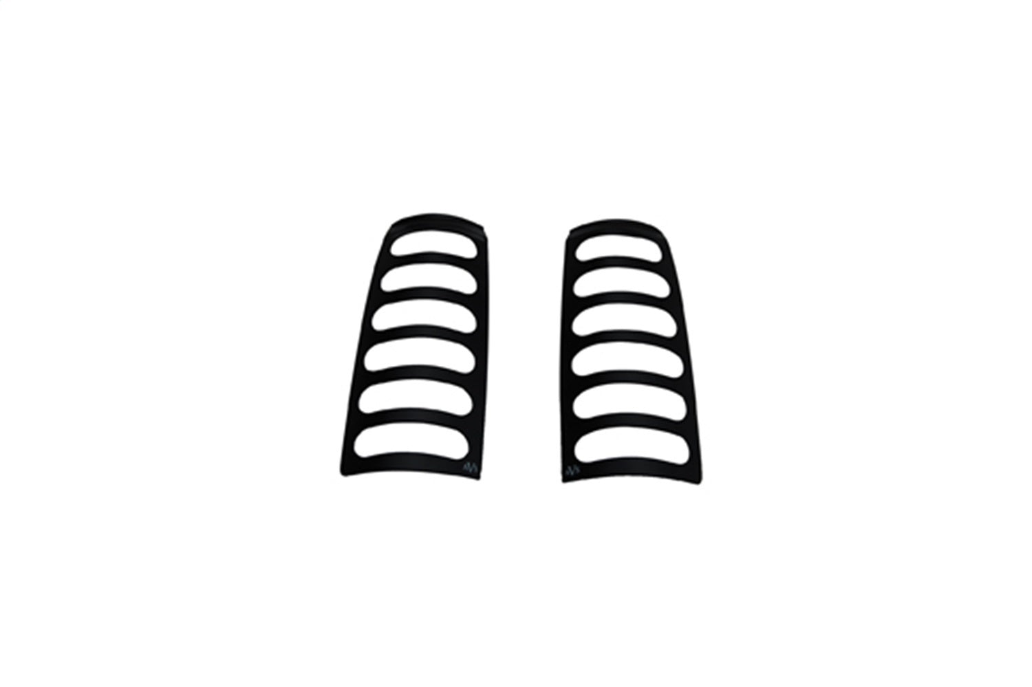 Auto Ventshade (AVS) 36343 Slots™ Taillight Covers; 2 pc.; Black/Primed; Horizontal Slot; Auto Ventshade (AVS) 36343