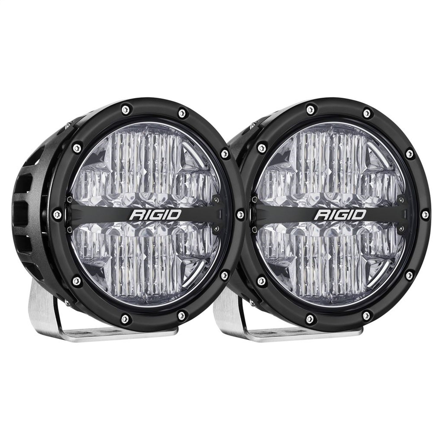 RIGID Industries 36411 360-SERIES 6in. OFF-ROAD LAMP; DRIVE BEAM; RGBW BACKLIGHT; SET/2 RIGID Industries 36411
