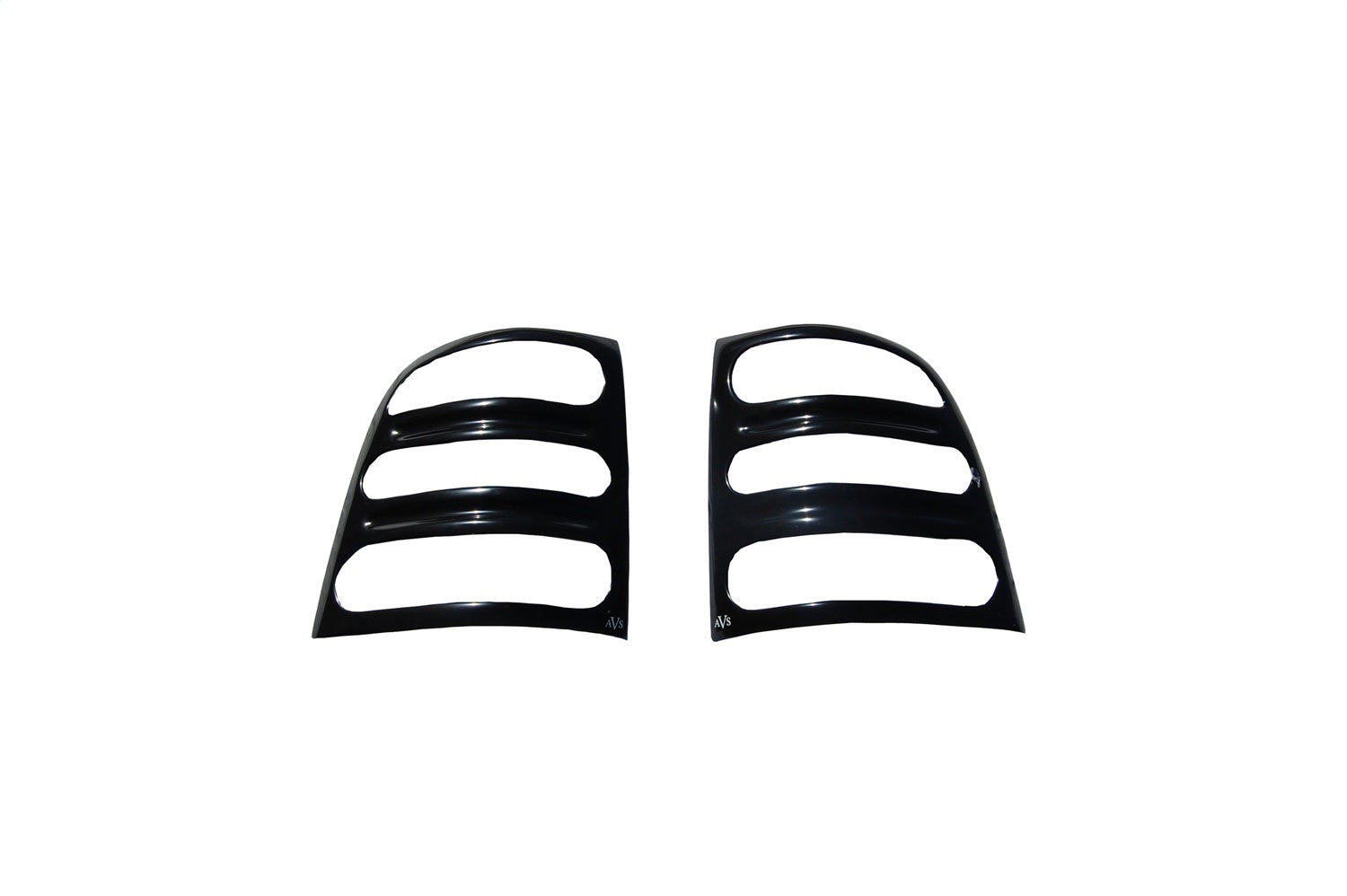 Auto Ventshade (AVS) 36529 Slots™ Taillight Covers; 2 pc.; Black/Primed; Horizontal Slot; Auto Ventshade (AVS) 36529