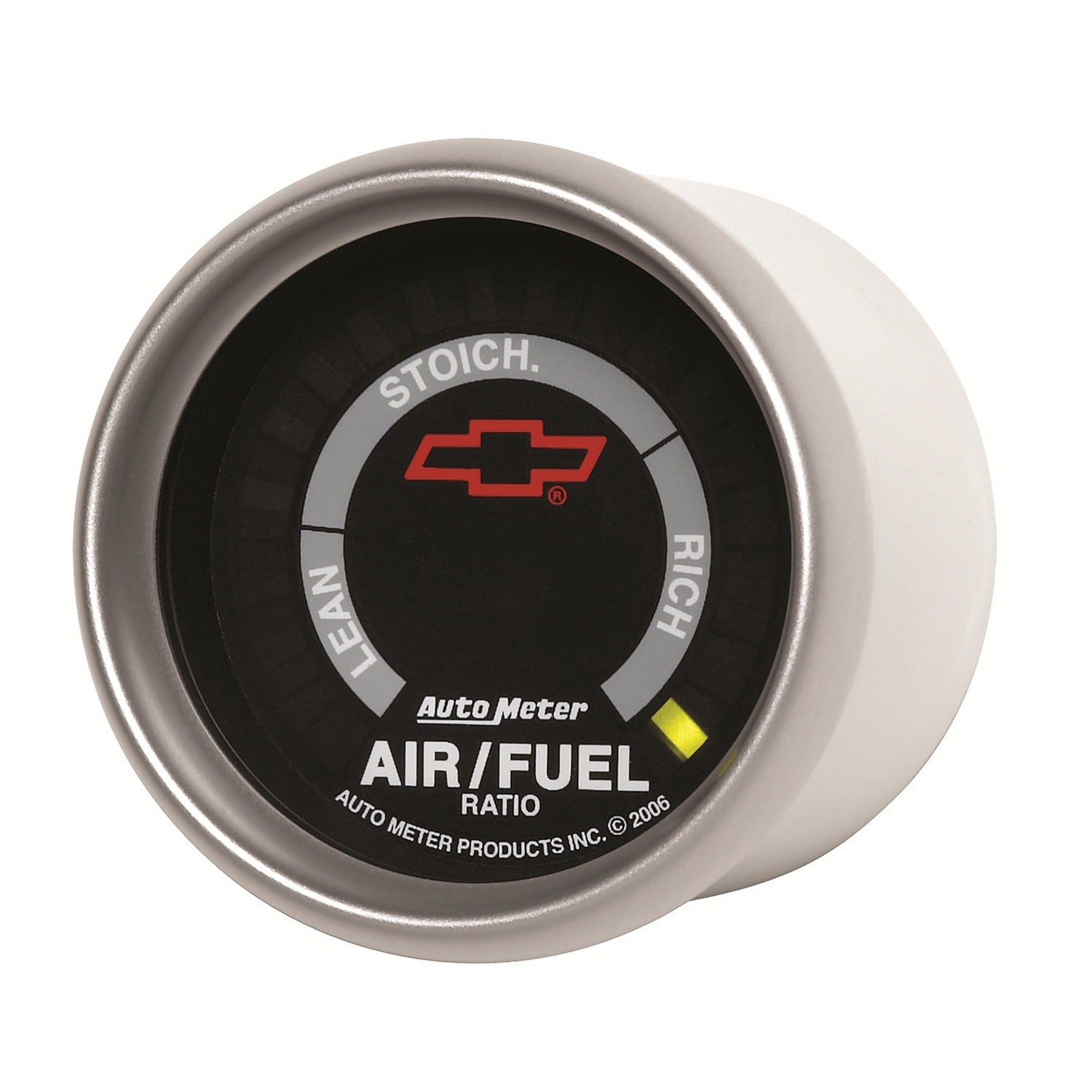 AutoMeter 3675-00406 GAUGE; AIR/FUEL RATIO-NARROWBAND; 2 1/16in.; LEAN-RICH; LED ARRAY; CHEVY RED BOW AutoMeter 3675-00406