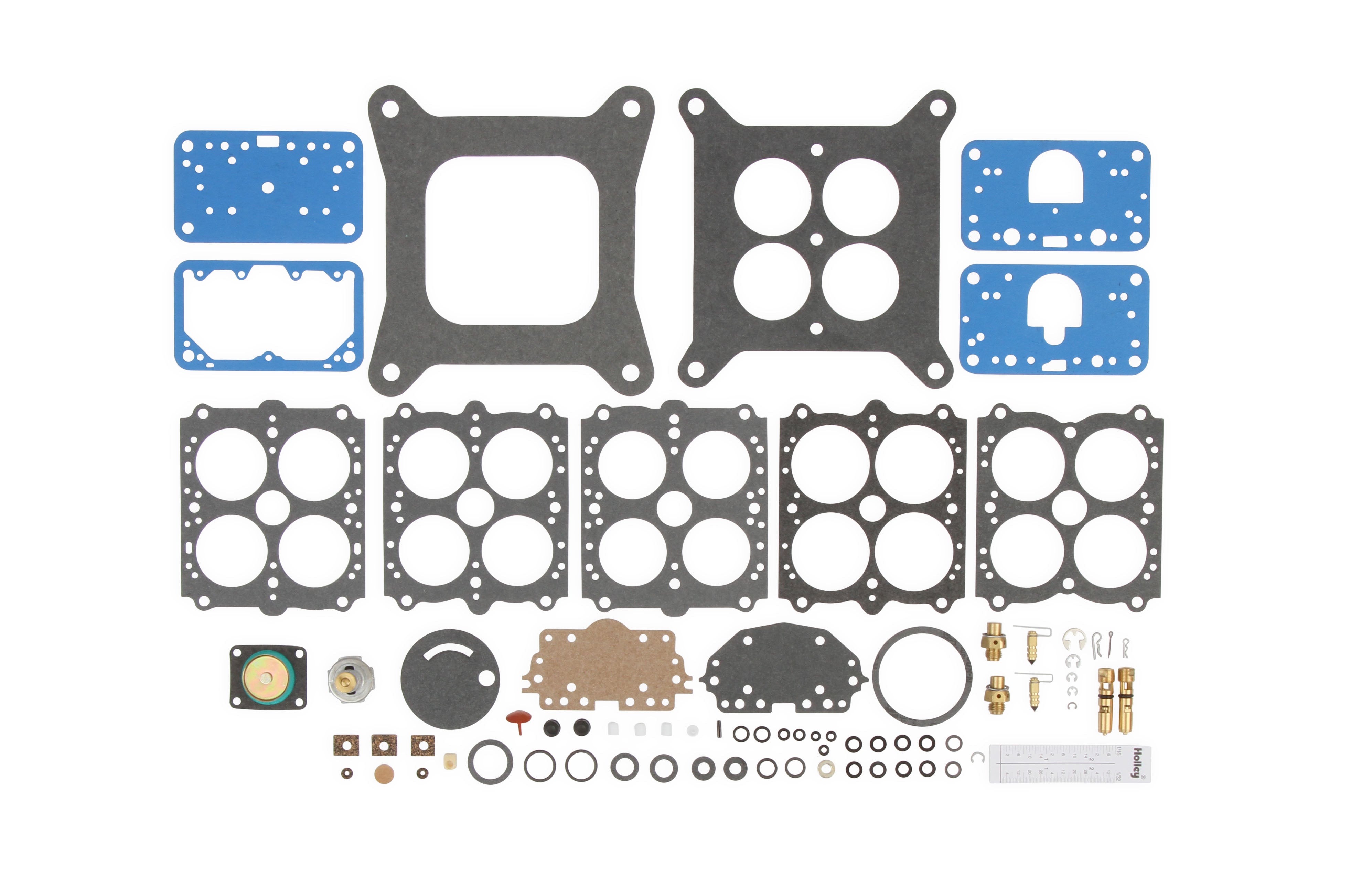 Holley 37-119 Renew Carburetor Rebuild Kit; For Model Number 4160; For PN[0-1850S/0-80457S]; Holley 37-119