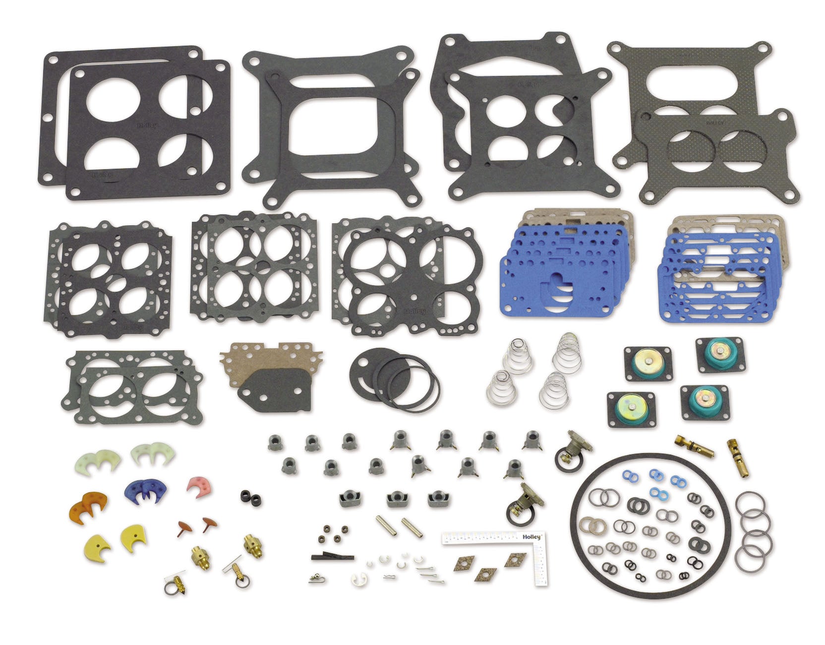 Holley 37-933 Trick Kit Carburetor Rebuild Kit; Holley Vac. Sec. And Double Pump; Holley 37-933
