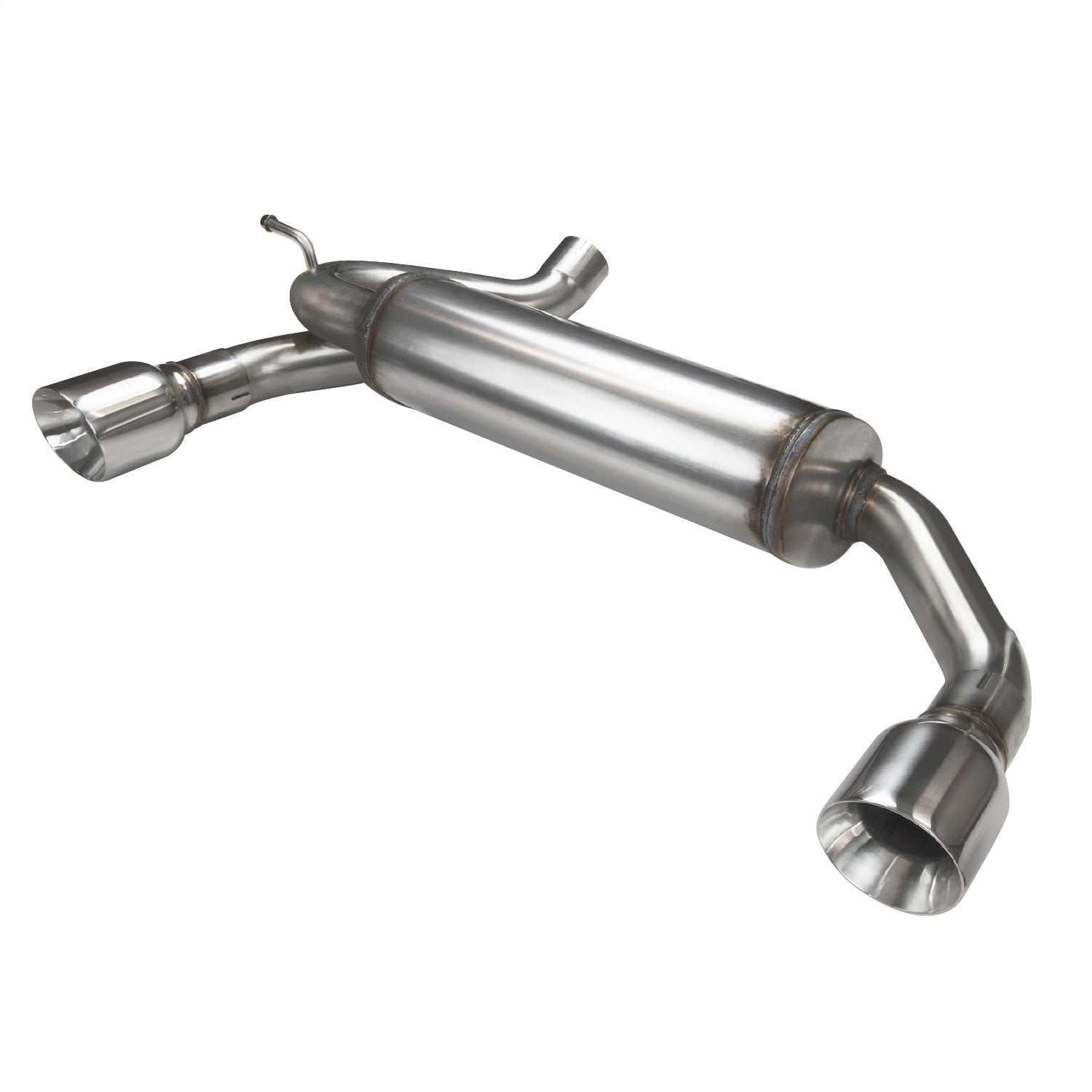 Kooks Custom Headers 37006100 2-1/2in. Axle-Back w/SS Tips. 2007-2018 Jeep Wrangler JK. Kooks Custom Headers 37006100