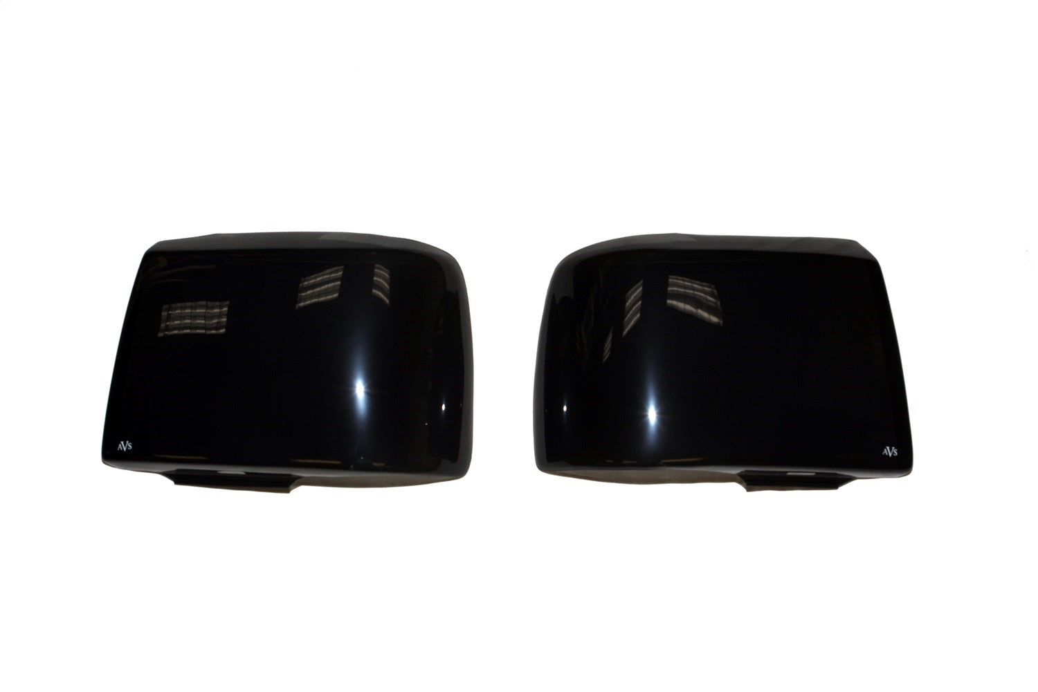 Auto Ventshade (AVS) 37043 Headlight Covers; Smoke; 2 pc.; Auto Ventshade (AVS) 37043