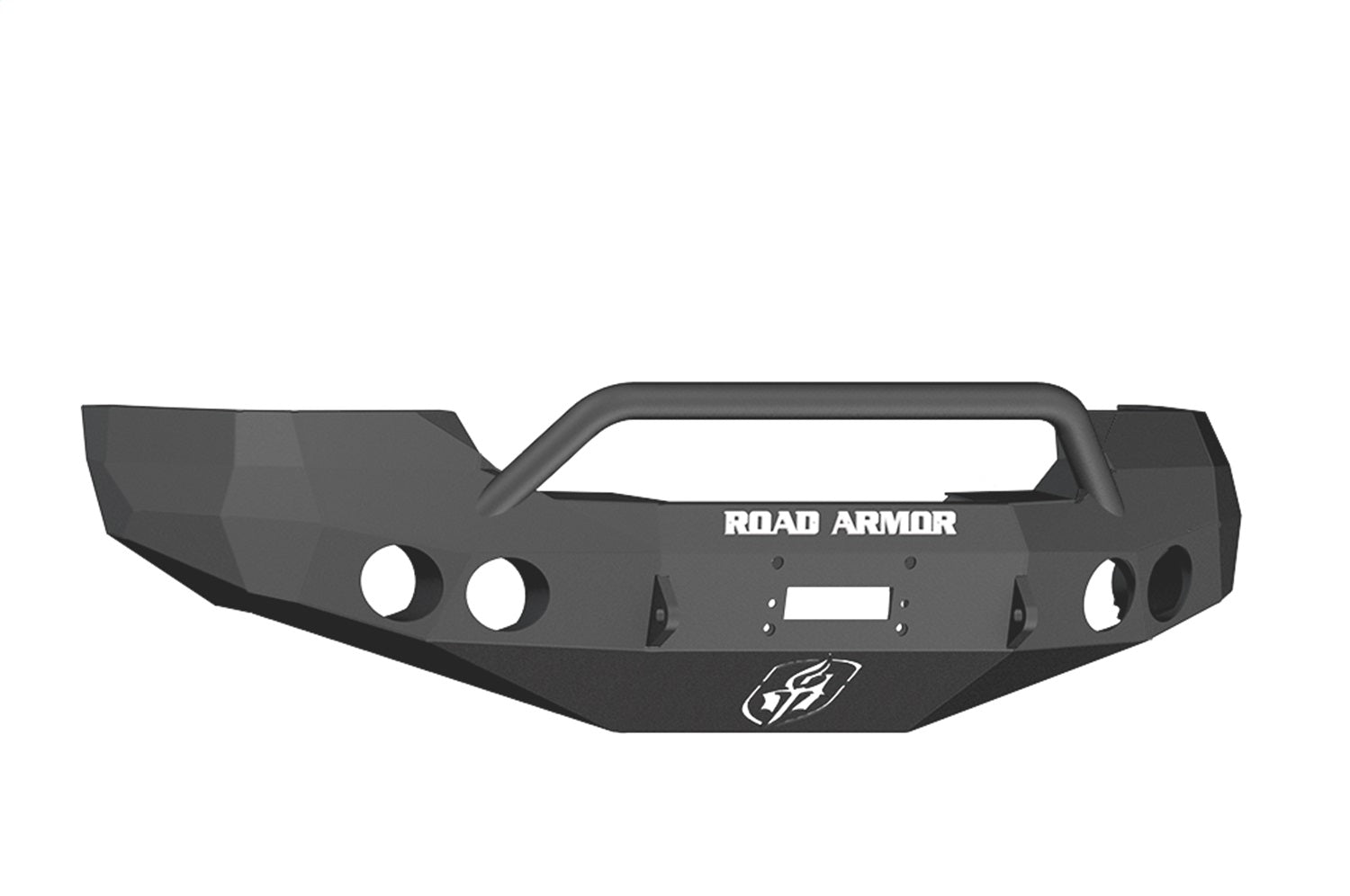Road Armor 37404B Stealth Winch Front Bumper; Pre-Runner Guard; Satin Black; Road Armor 37404B