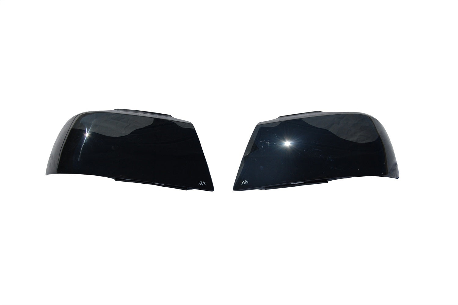 Auto Ventshade (AVS) 37502 Headlight Covers; Smoke; 2 pc.; Auto Ventshade (AVS) 37502