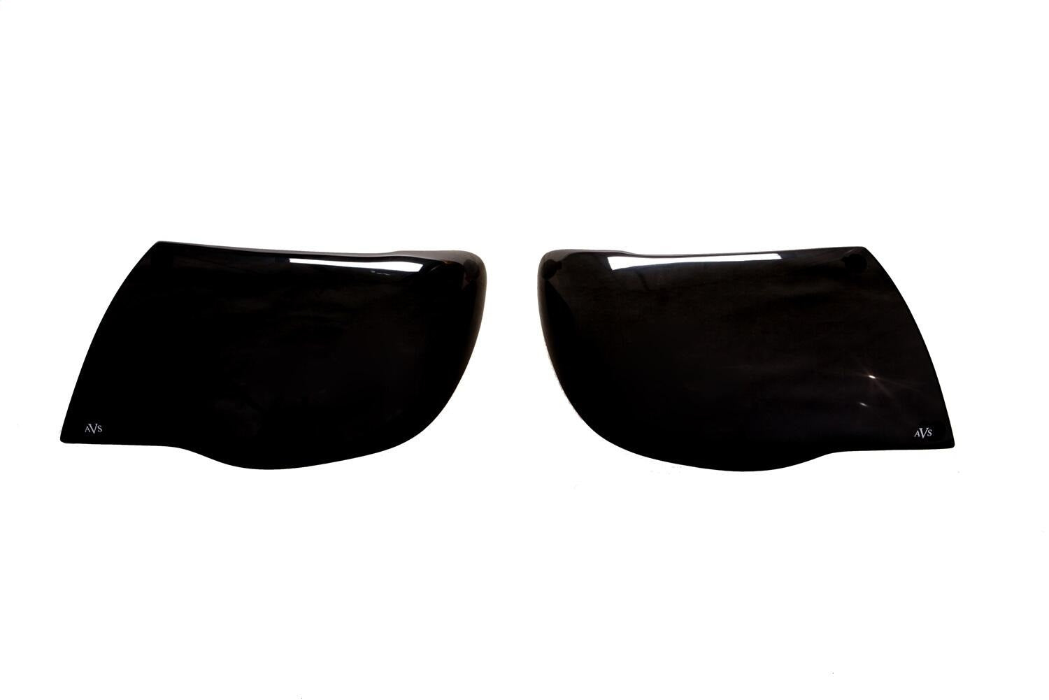 Auto Ventshade (AVS) 37534 Headlight Covers; Smoke; 2 pc.; Auto Ventshade (AVS) 37534