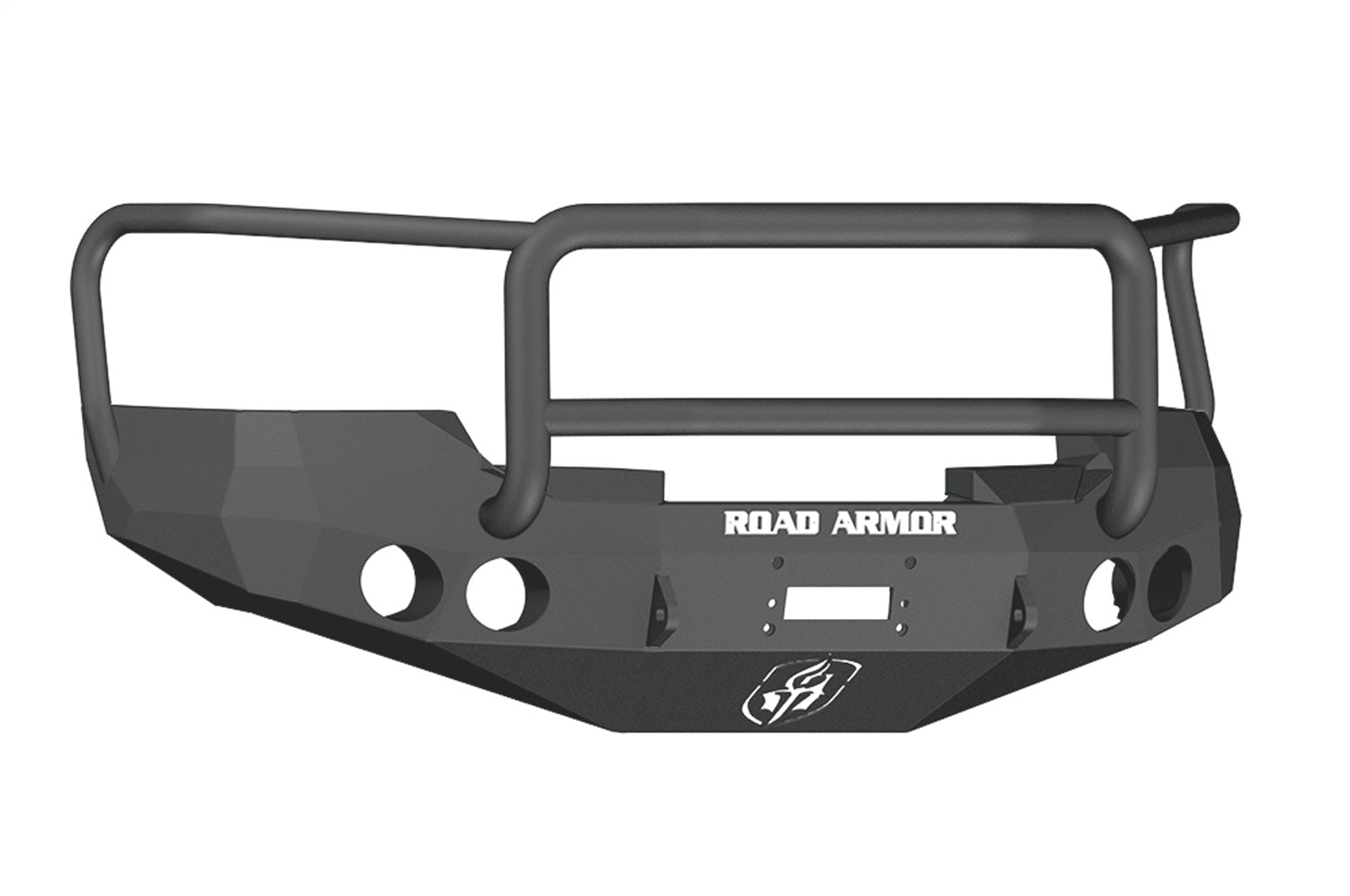 Road Armor 37605B Stealth Winch Front Bumper; Lonestar Guard; Satin Black; Road Armor 37605B