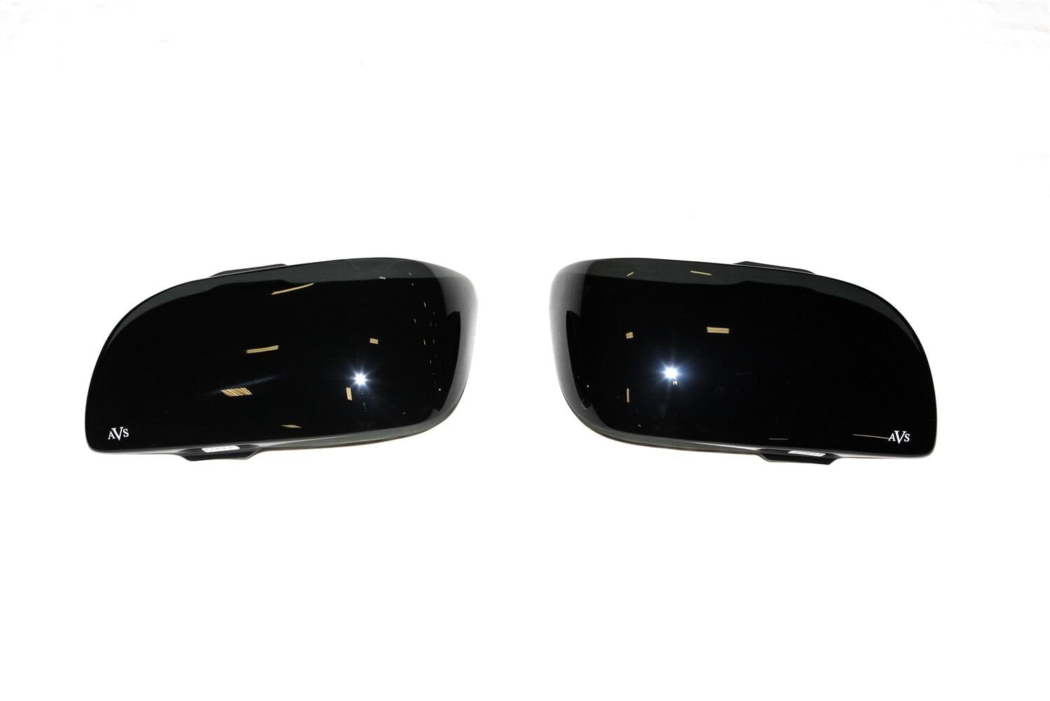 Auto Ventshade (AVS) 37617 Headlight Covers; Smoke; 2 pc.; Auto Ventshade (AVS) 37617