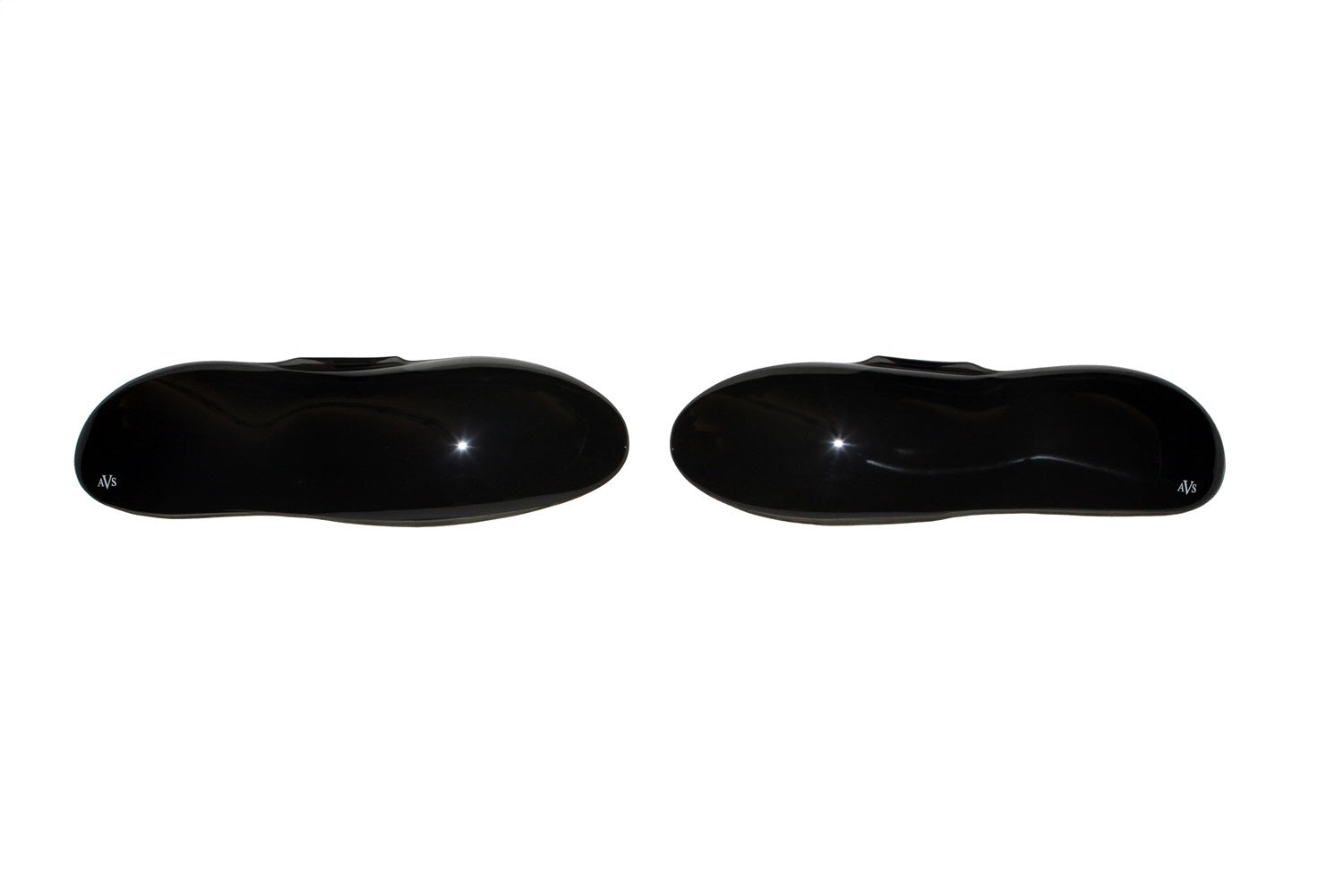 Auto Ventshade (AVS) 37651 Headlight Covers; Smoke; 2 pc.; Auto Ventshade (AVS) 37651