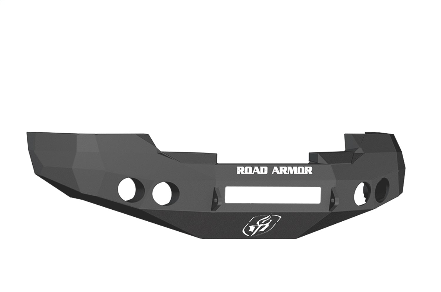 Road Armor 37700B-NW Stealth Non-Winch Front Bumper; Steel; Satin Black; Road Armor 37700B-NW