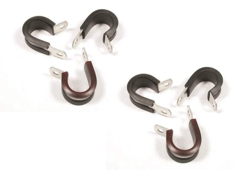 Mr. Gasket Adel Mount Clamps - 9/16 Inch - 6 Pieces