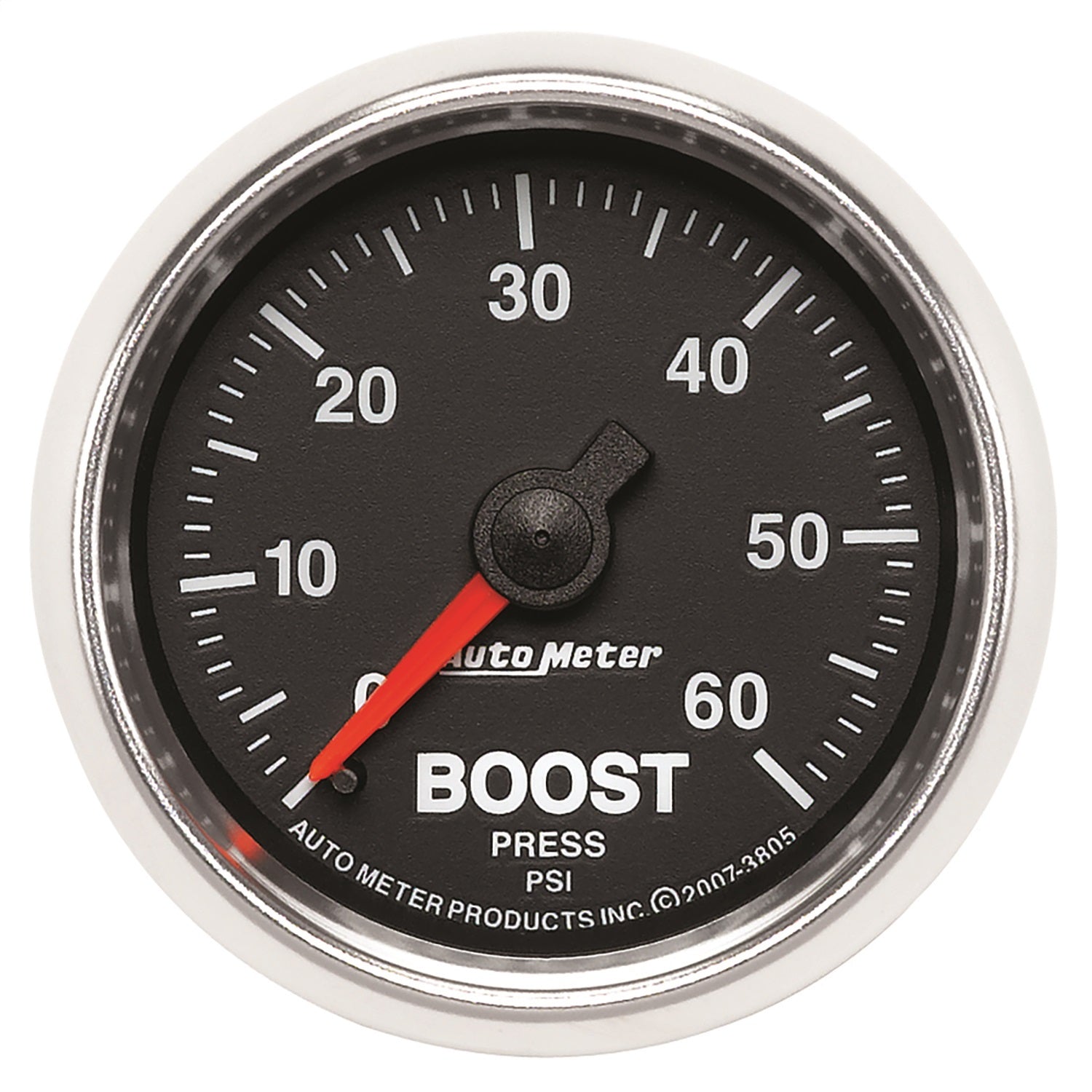 AutoMeter 3805 GAUGE; BOOST; 2 1/16in.; 60PSI; MECHANICAL; GS AutoMeter 3805