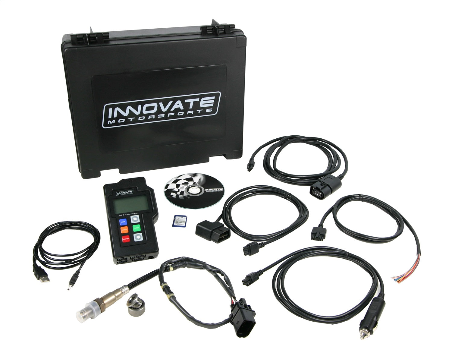 Innovate Motorsports 38060 LM-2 Air/Fuel Ratio Meter; Single O2 Complete Kit w/carrying case 3806 Innovate Motorsports 38060