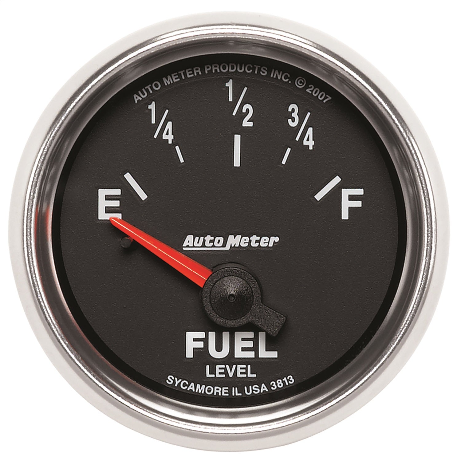 AutoMeter 3813 GAUGE; FUEL LEVEL; 2 1/16in.; 0OE TO 90OF; ELEC; GS AutoMeter 3813