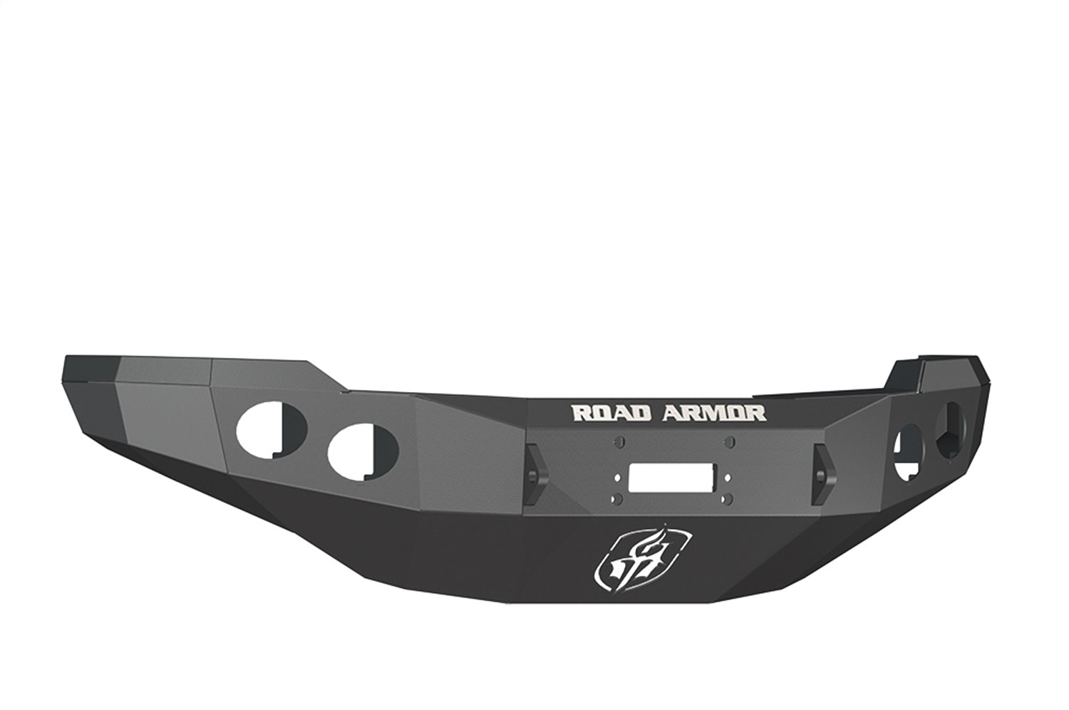 Road Armor 38200B Stealth Winch Front Bumper; Steel; Satin Black; Road Armor 38200B
