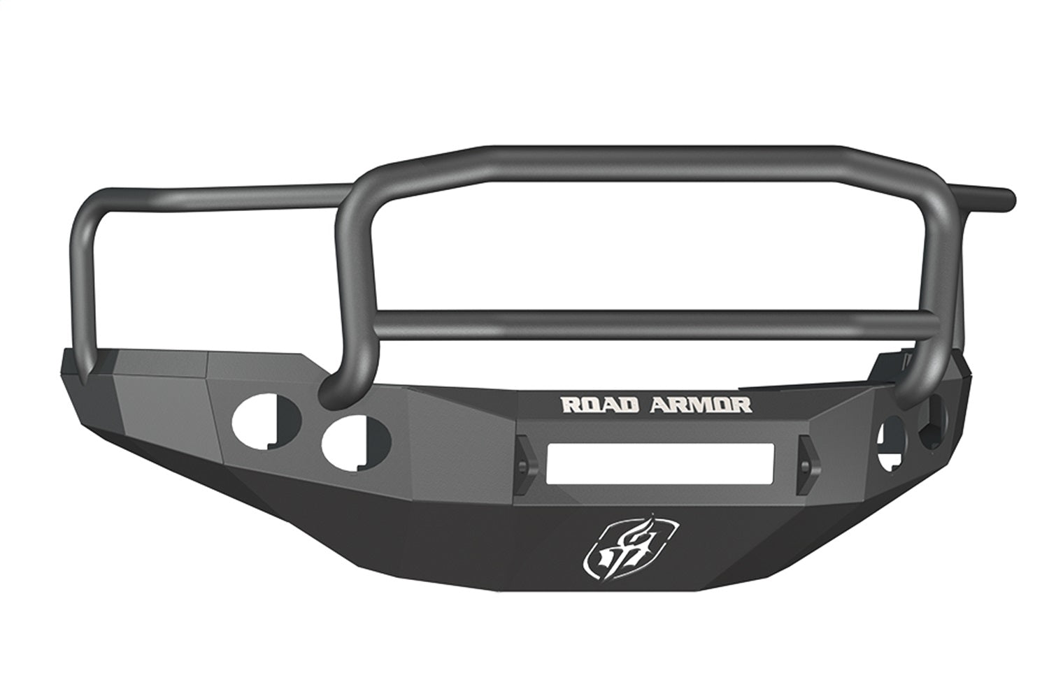 Road Armor 38205B-NW Stealth Non-Winch Front Bumper; Lonestar Guard; Satin Black; Road Armor 38205B-NW