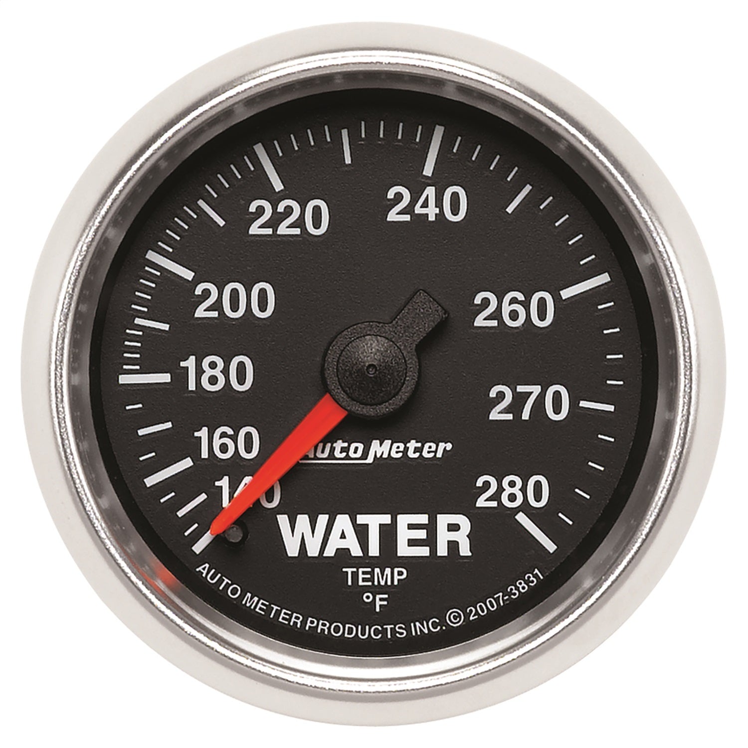 AutoMeter 3831 GAUGE; WATER TEMP; 2 1/16in.; 140-280deg.F; MECHANICAL; GS AutoMeter 3831