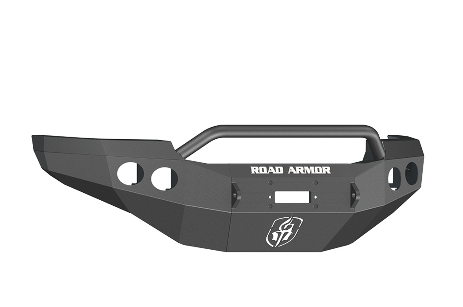Road Armor 38404B Stealth Winch Front Bumper; Pre-Runner Guard; Satin Black; Road Armor 38404B
