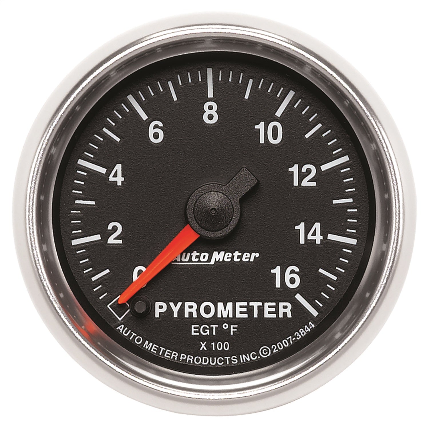 AutoMeter 3844 GAUGE; PYROMETER (EGT); 2 1/16in.; 1600deg.F; DIGITAL STEPPER MOTOR; GS AutoMeter 3844