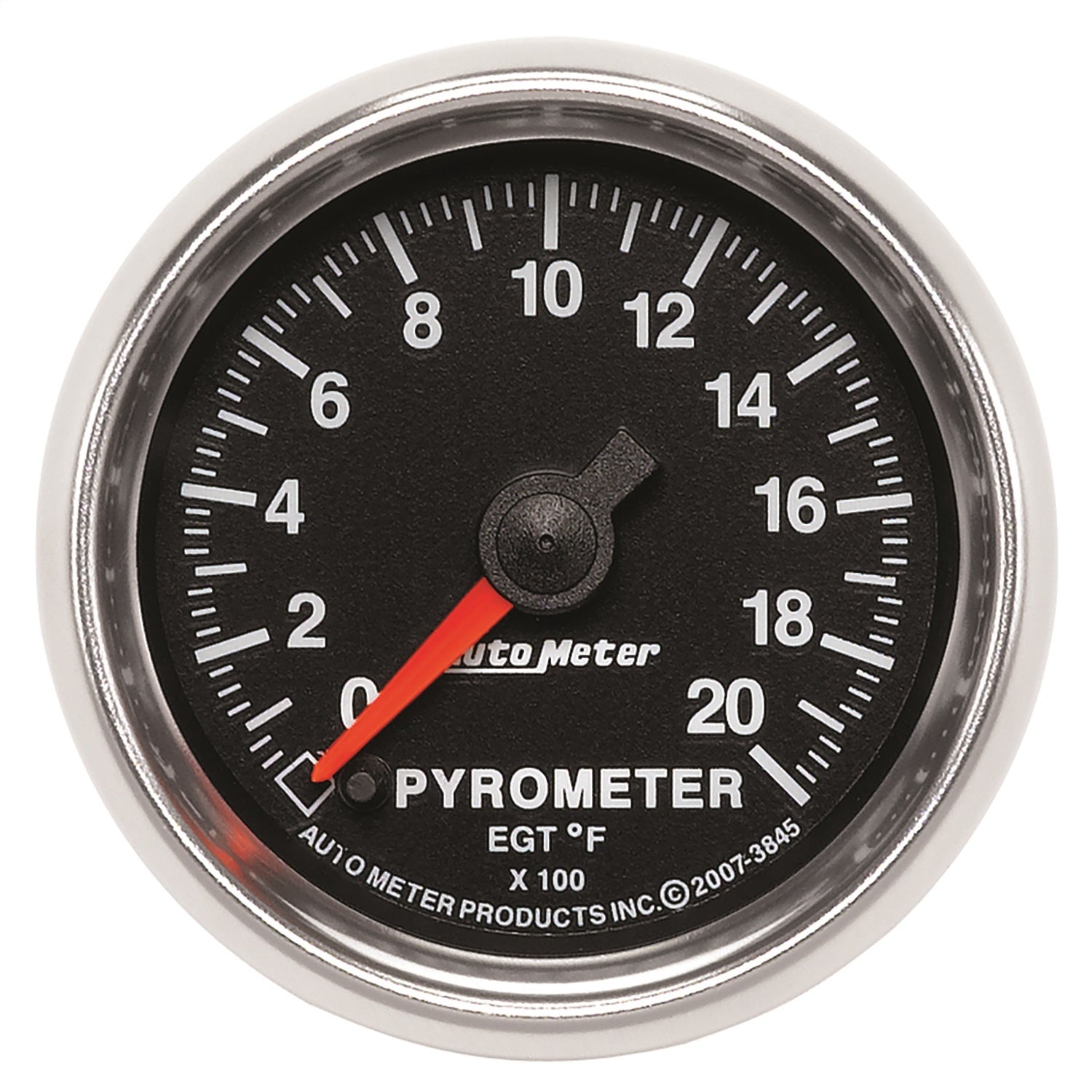 AutoMeter 3845 GAUGE; PYROMETER (EGT); 2 1/16in.; 2000deg.F; DIGITAL STEPPER MOTOR; GS AutoMeter 3845