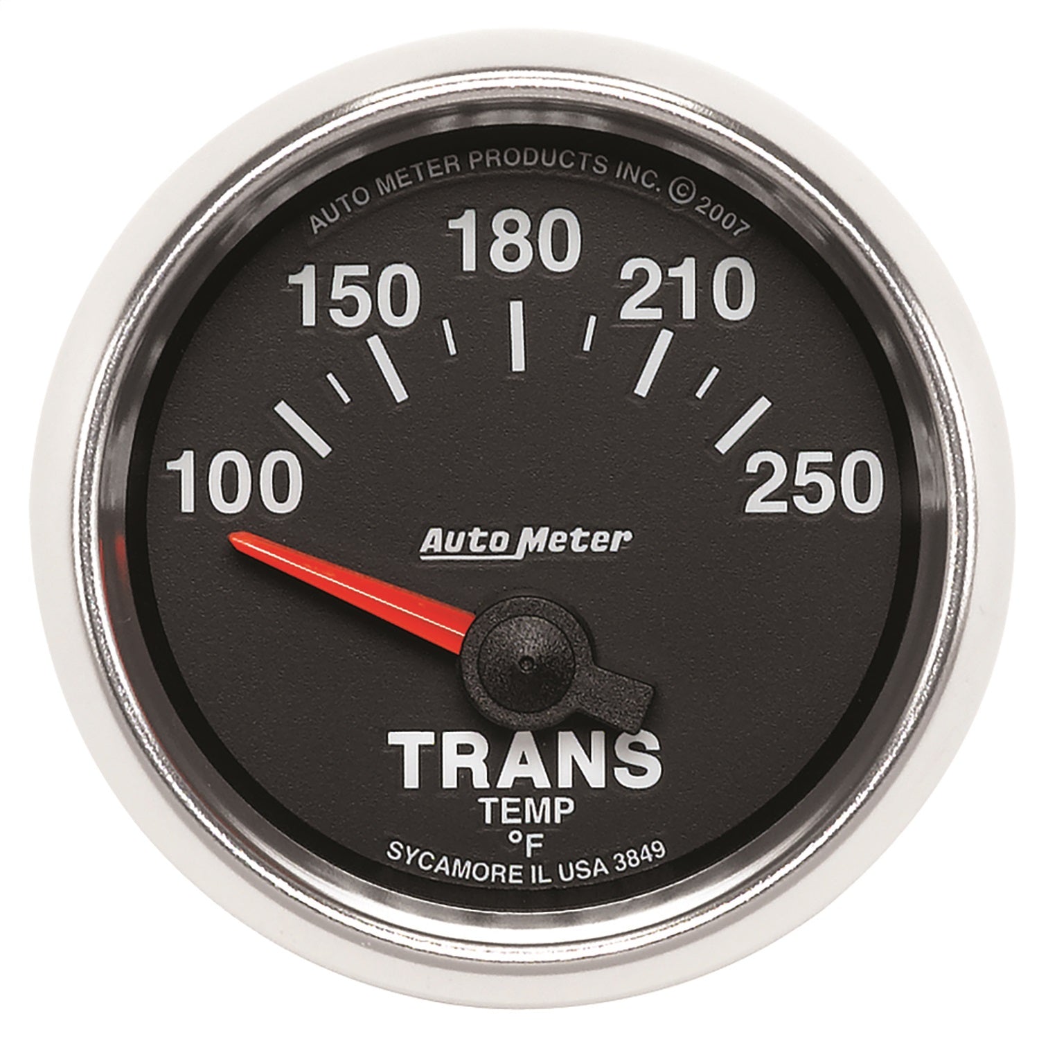 AutoMeter 3849 GAUGE; TRANSMISSION TEMP; 2 1/16in.; 100-250deg.F; ELECTRIC; GS AutoMeter 3849