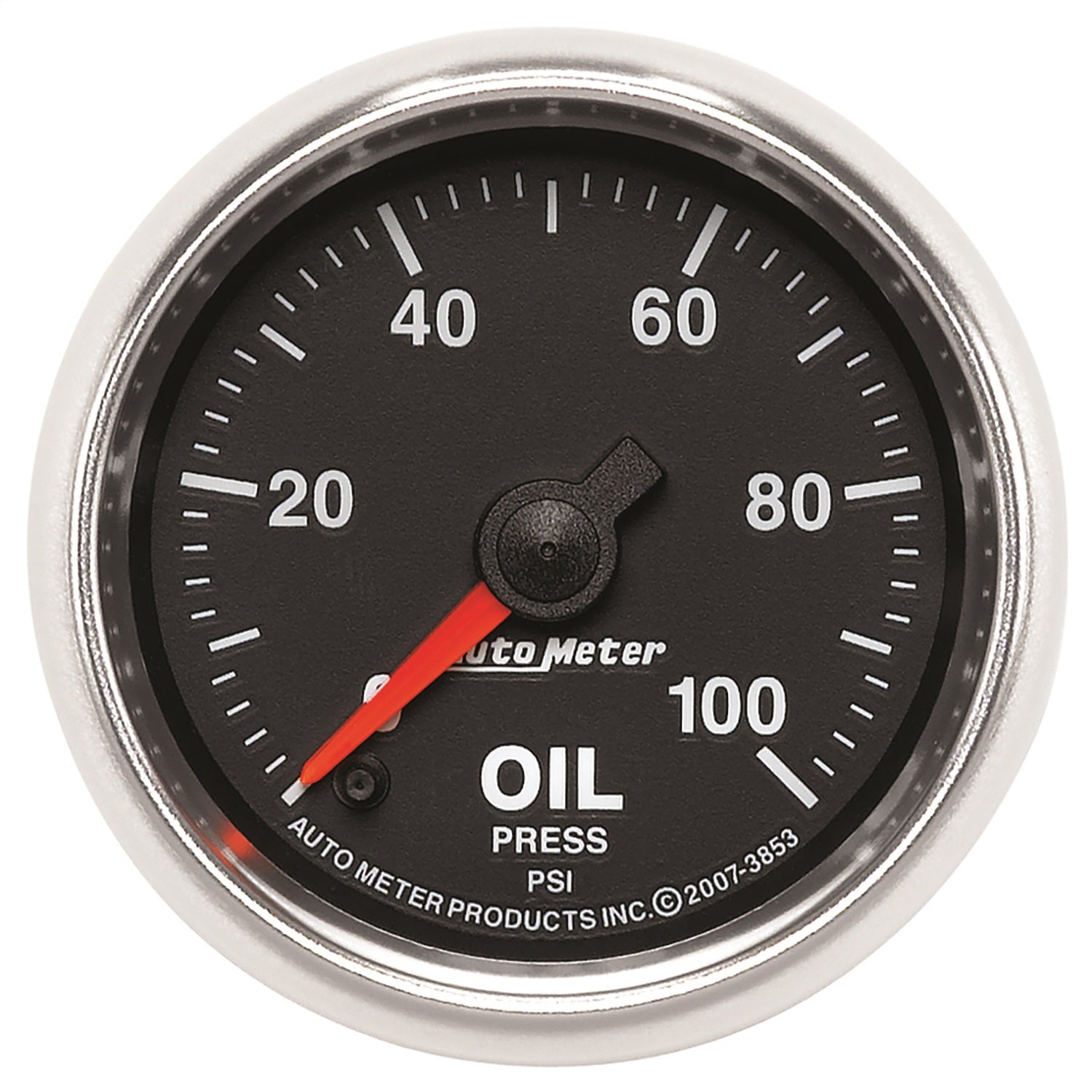 AutoMeter 3853 GAUGE; OIL PRESSURE; 2 1/16in.; 100PSI; DIGITAL STEPPER MOTOR; GS AutoMeter 3853