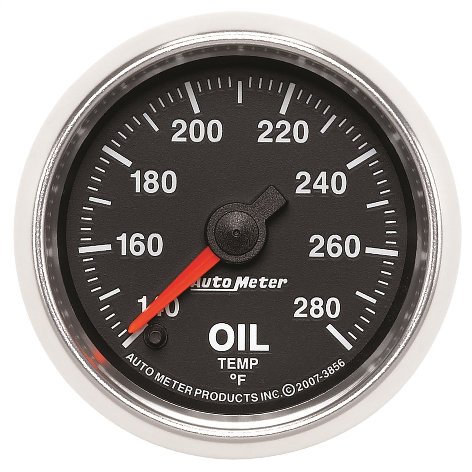 AutoMeter 3856 GAUGE; OIL TEMP; 2 1/16in.; 140-280deg.F; DIGITAL STEPPER MOTOR; GS AutoMeter 3856