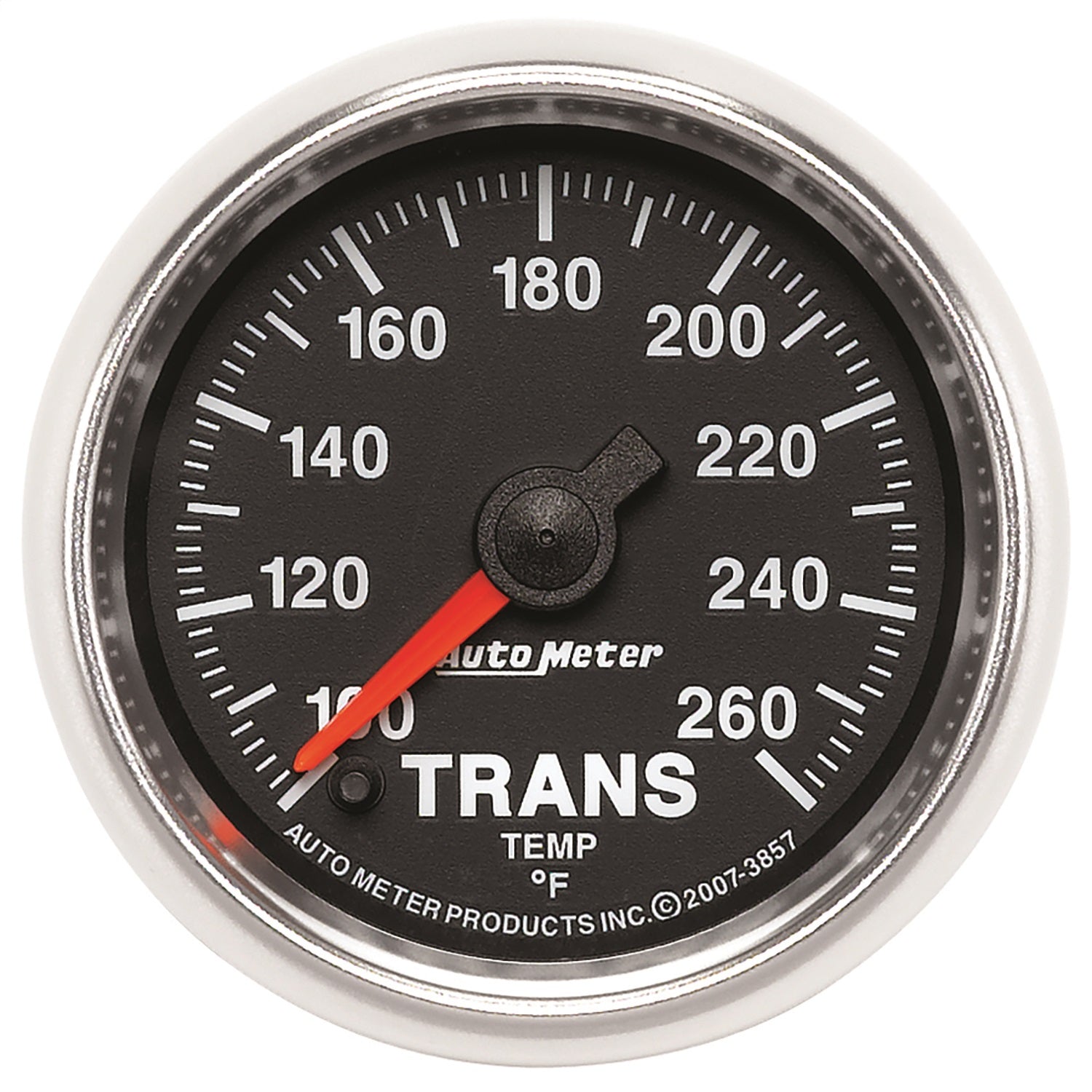 AutoMeter 3857 GAUGE; TRANSMISSION TEMP; 2 1/16in.; 100-260deg.F; DIGITAL STEPPER MOTOR; GS AutoMeter 3857