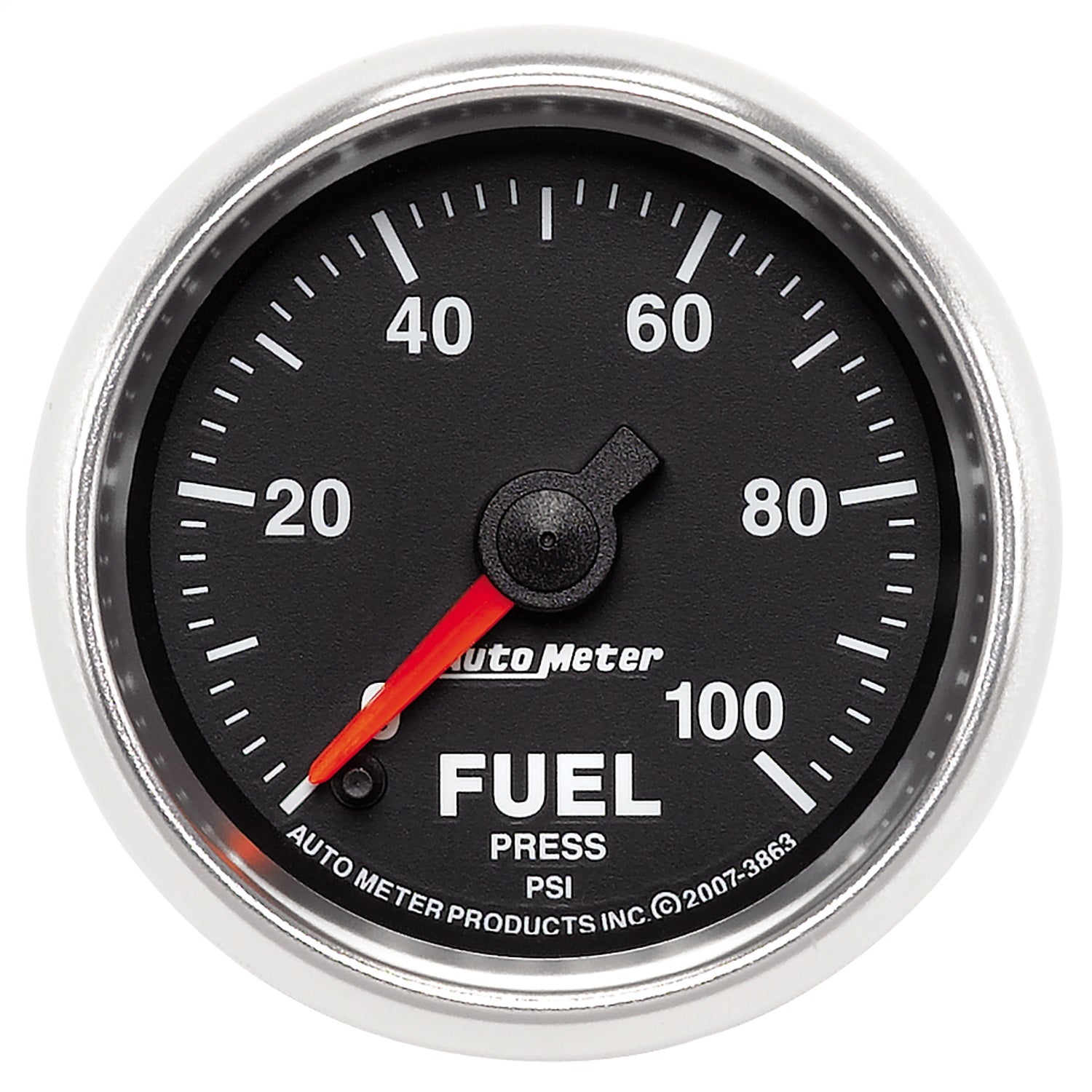 AutoMeter 3863 GAUGE; FUEL PRESSURE; 2 1/16in.; 100PSI; DIGITAL STEPPER MOTOR; GS AutoMeter 3863